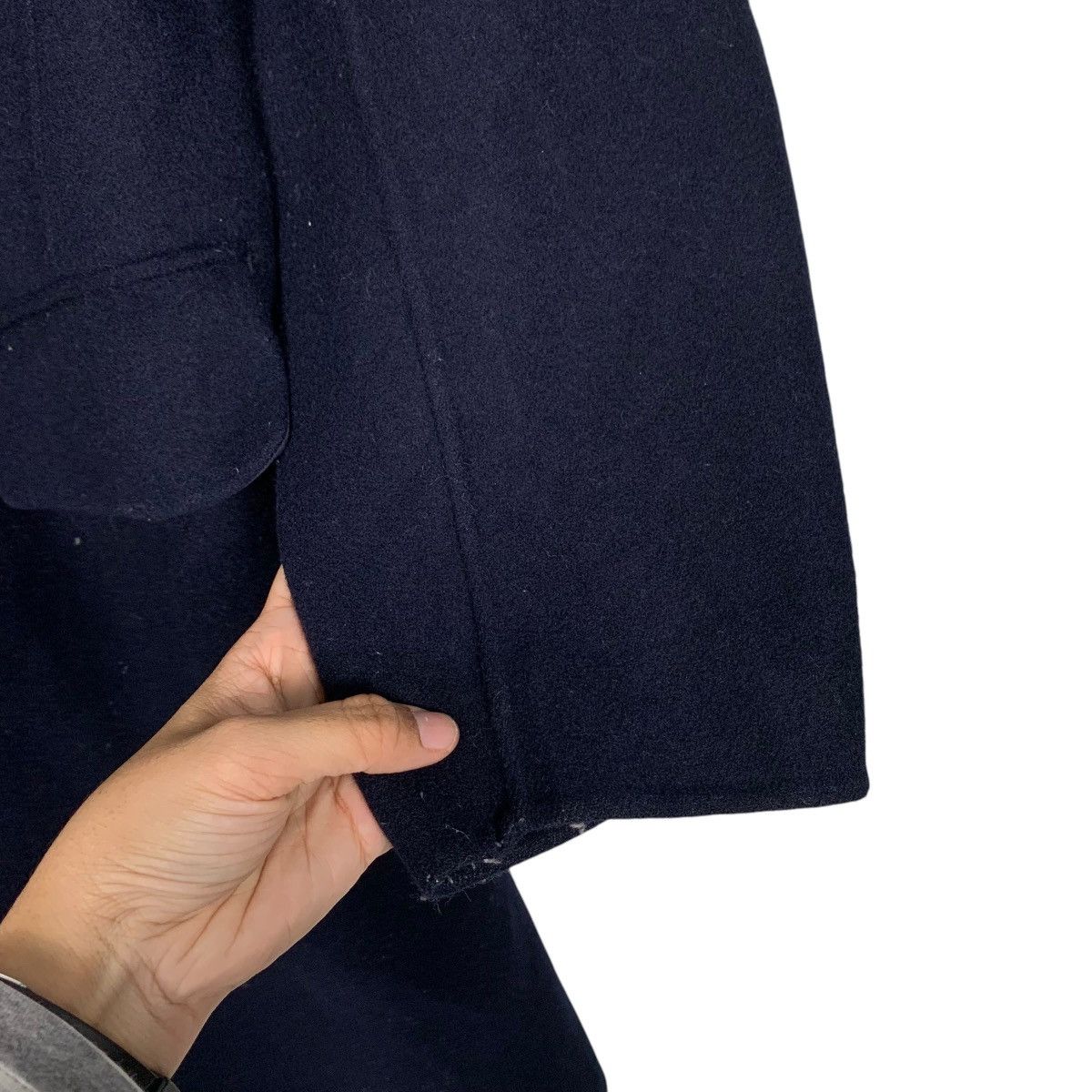 Jil Sander × Uniqlo +J Uniqlo X Jil Sander Navy Blue Wool Overcoat #2503-C113 Size US M / EU 48-50 / 2 - 13 Thumbnail