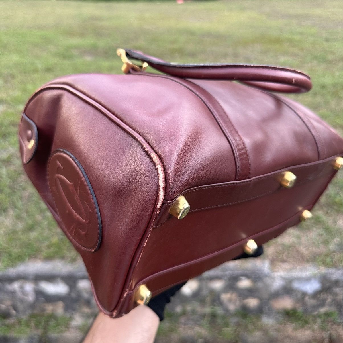 Cartier Cartier Les Must de Cartier Vintage Leather Handbag | AS IS Size ONE SIZE - 23 Thumbnail