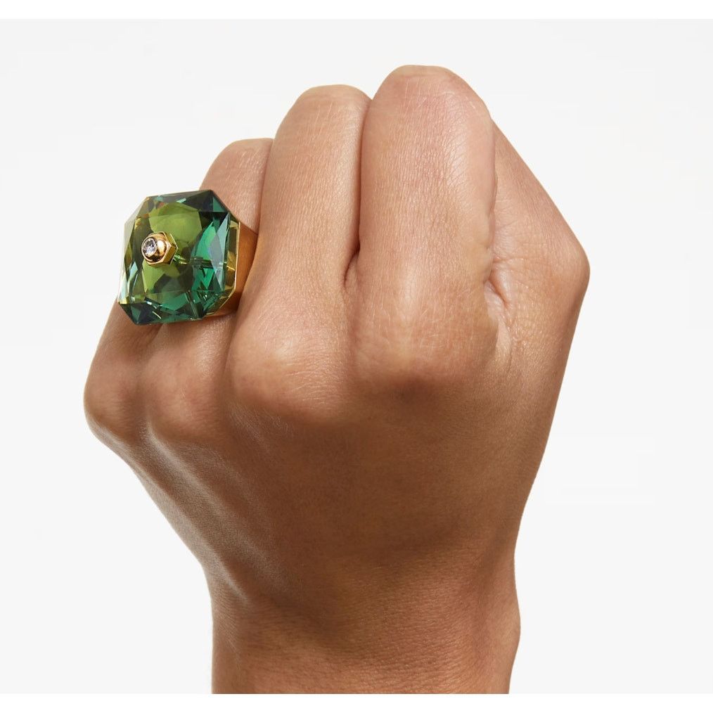 Swarovski Swarovski Numina cocktail ring Octagon cut, Green 7 / 55 Size ONE SIZE - 10 Thumbnail