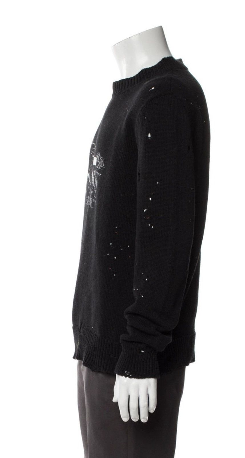 MM6 MM6 Maison Margiela knit graphic Crewneck Size US M / EU 48-50 / 2 - 2 Thumbnail
