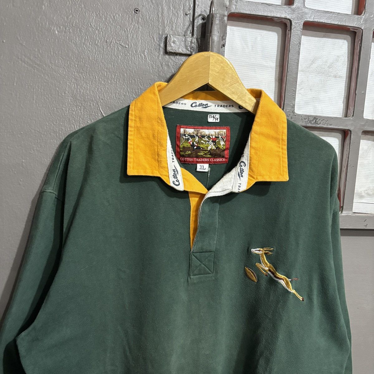 Cotton Traders Vtg South Africa Rugby Union Size US XL / EU 56 / 4 - 2 Thumbnail