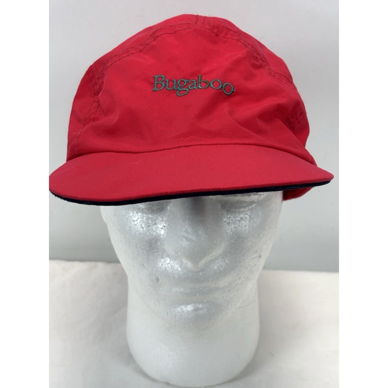 Vintage VINTAGE Columbia Bugaboo Lightweight Nylon Baseball Hat - Red - USA Made - Large Gorp 90s HIKING Hat Mens/Womens Size ONE SIZE - 2 Thumbnail