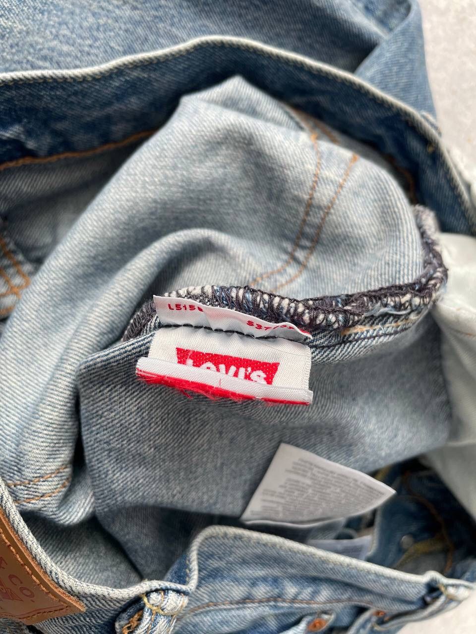 Levi's × Levi's Vintage Clothing × Vintage Vintage Levi’s 501 Washed Blue Denim Jeans Pants Y2K Rare Size US 32 / EU 48 - 12 Thumbnail