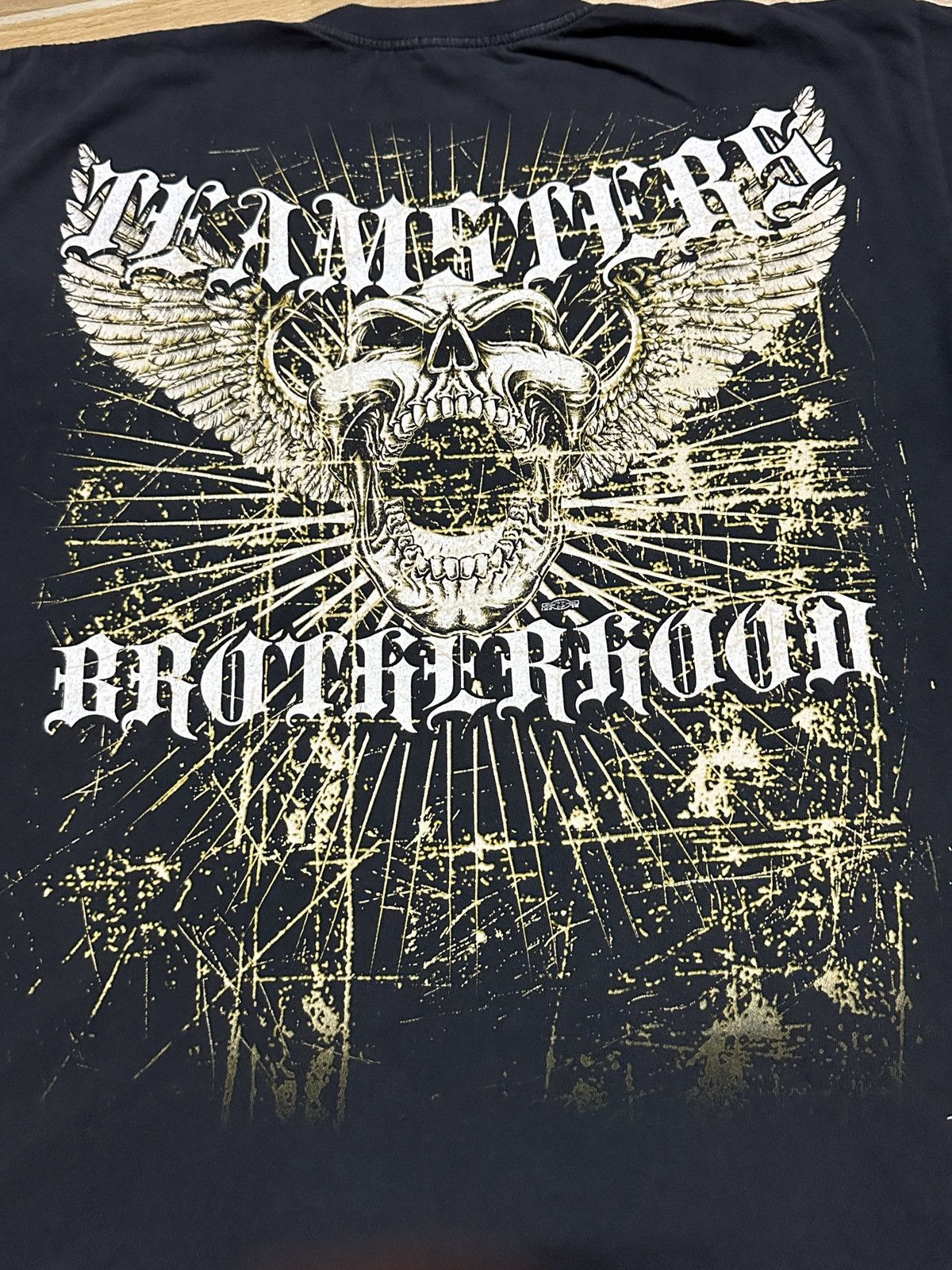Other Rare Faded 🔥Union Line Skull Tee Size US XL / EU 56 / 4 - 2 Thumbnail