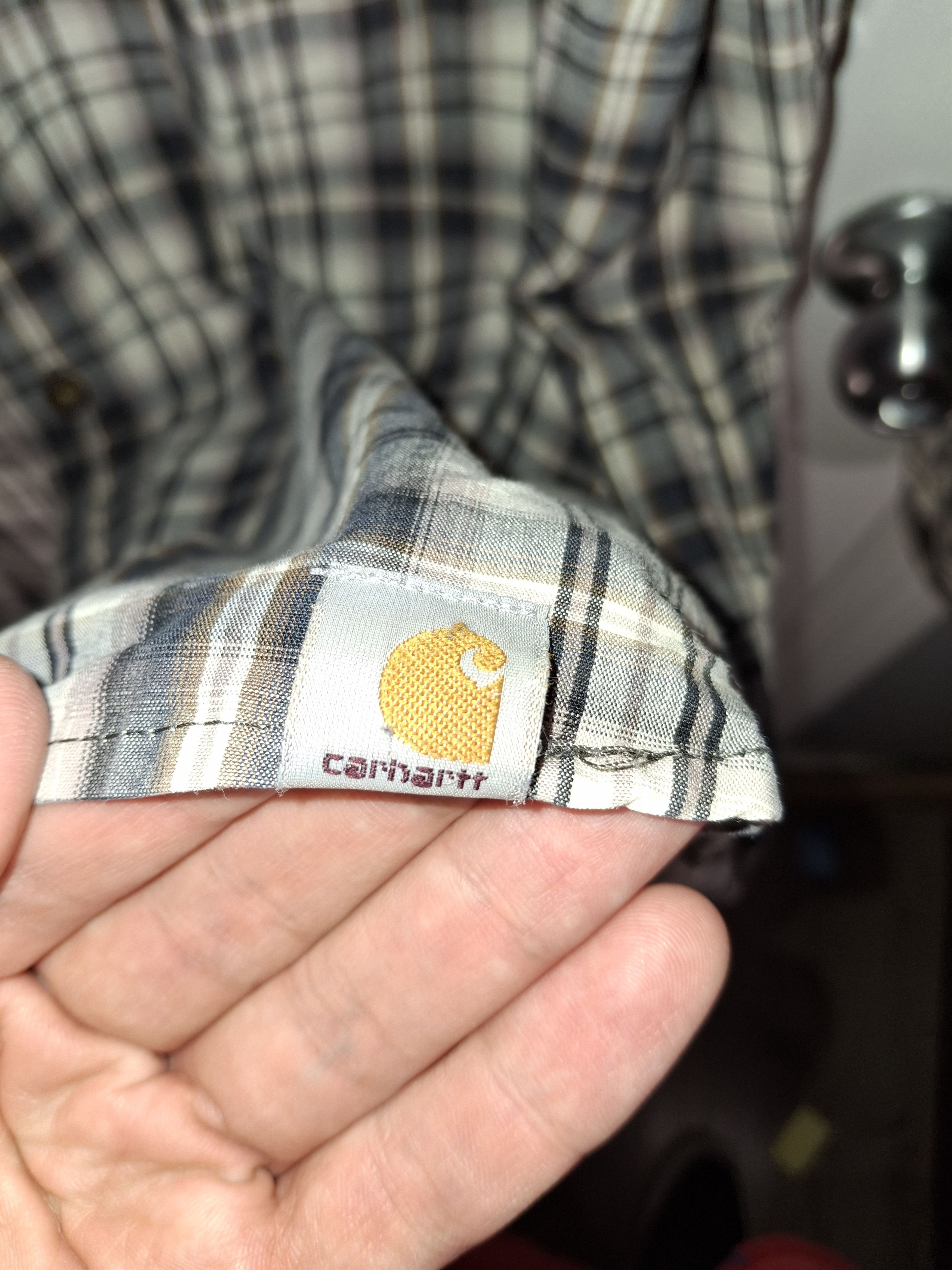 Carhartt Carhartt Relaxed Fit Plaid Long Sleeve Button Down Shirt XL Size US XL / EU 56 / 4 - 3 Thumbnail