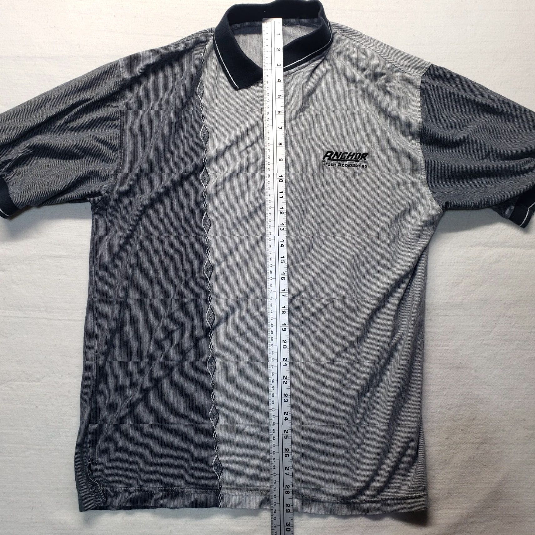Bugle Boy VINTAGE Bugle Boy Shirt Polo Gray Adult Large L Men Short Sleeve Cotton Polyester Casual Polo Shirt Mens Size US L / EU 52-54 / 3 - 5 Thumbnail