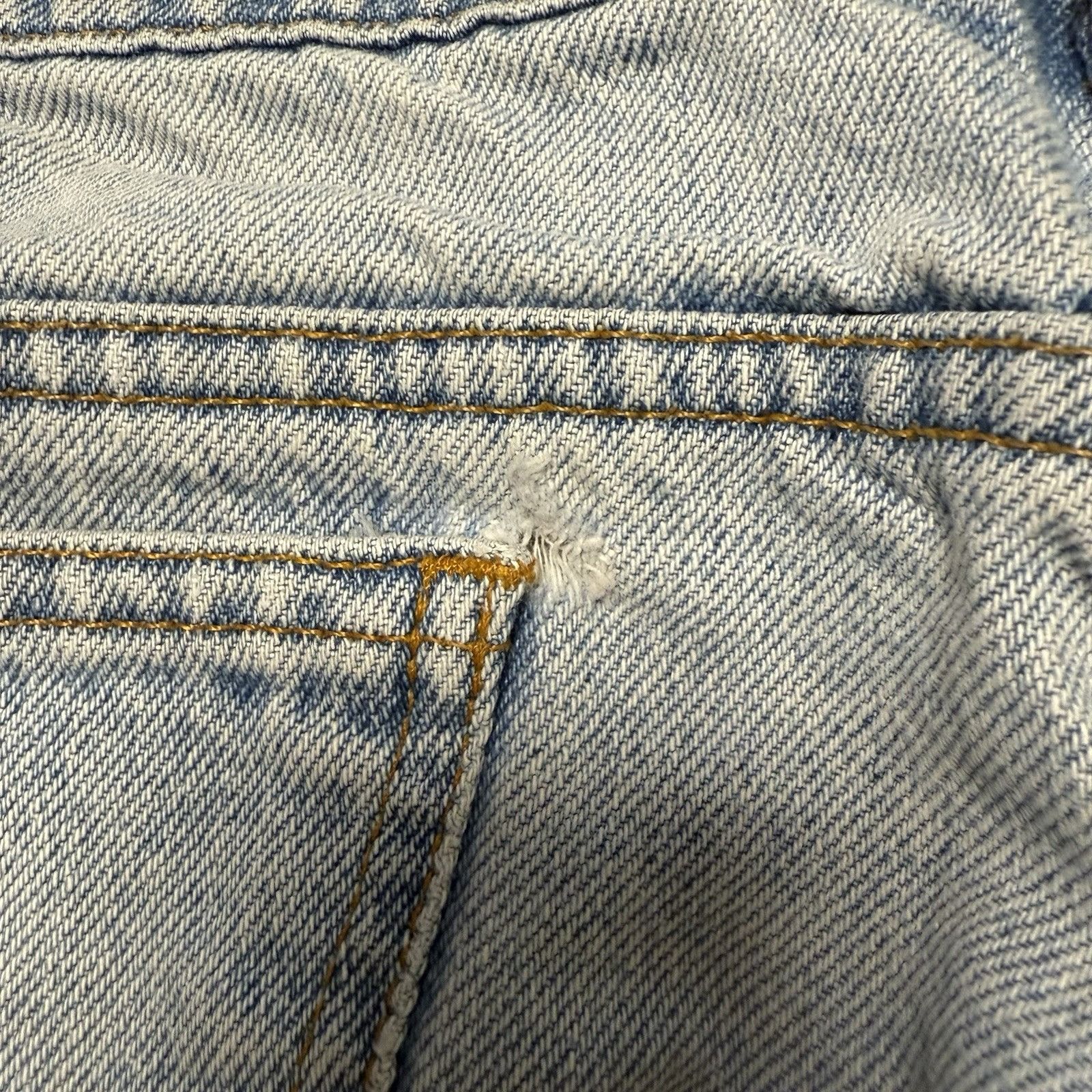 Levi's Vintage Levi's 505 Orange Tab Jeans Mens 40x30 (38x29) Light Size US 40 / EU 56 - 5 Thumbnail