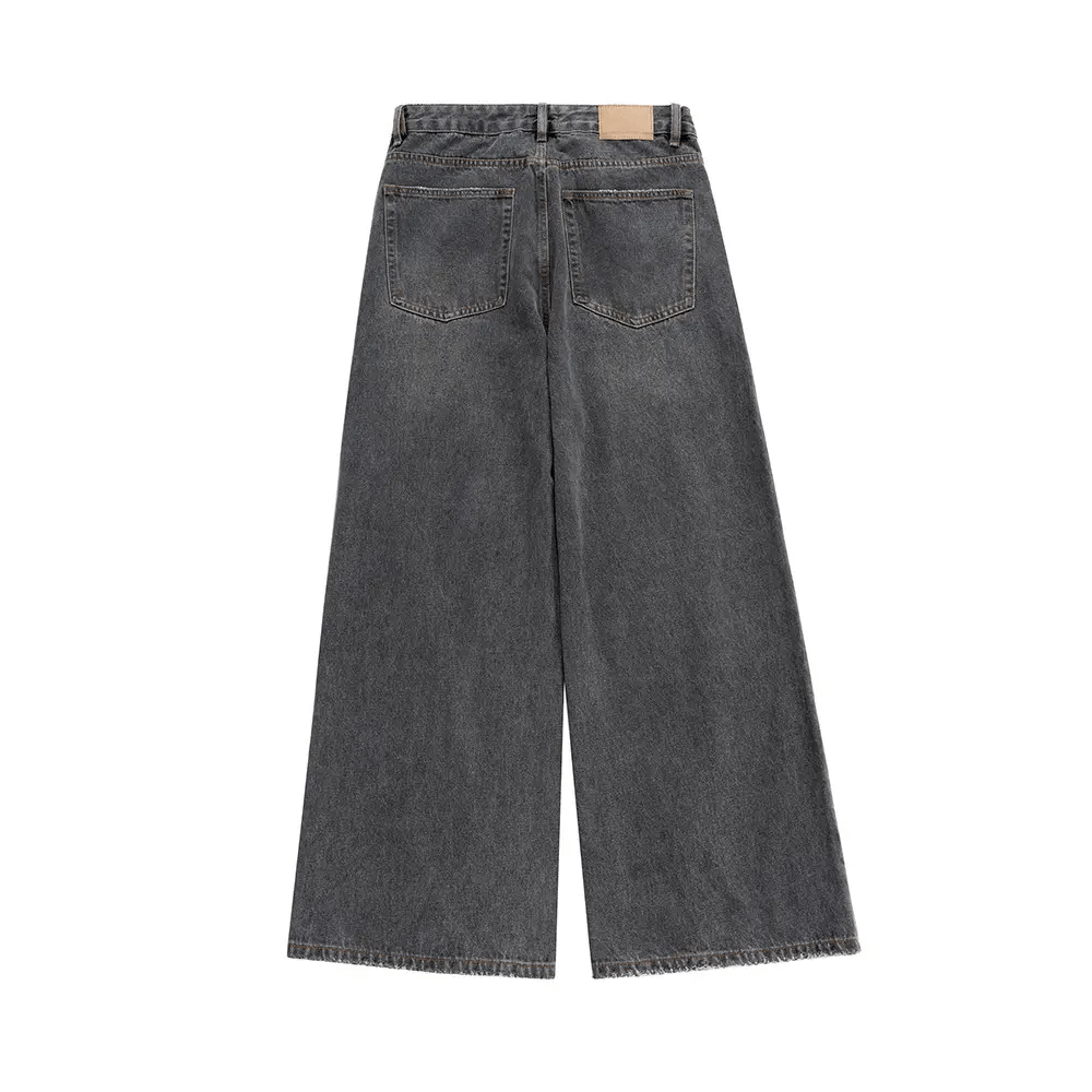 Vintage Black Ripped Baggy jeans Size US 34 / EU 50 - 3 Thumbnail