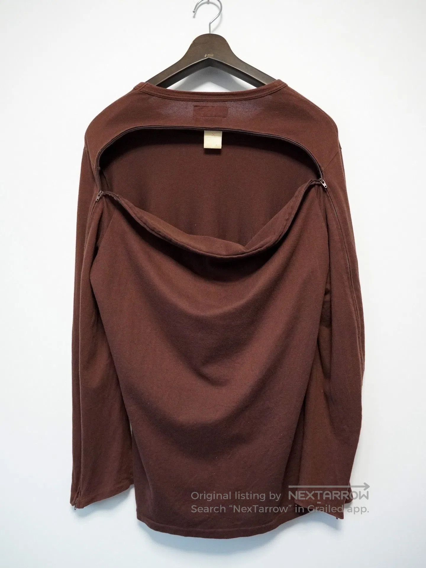 Yohji Yamamoto Yohji Yamamoto 2004AW Back Zip Longsleeve. Size US L / EU 52-54 / 3 - 3 Thumbnail