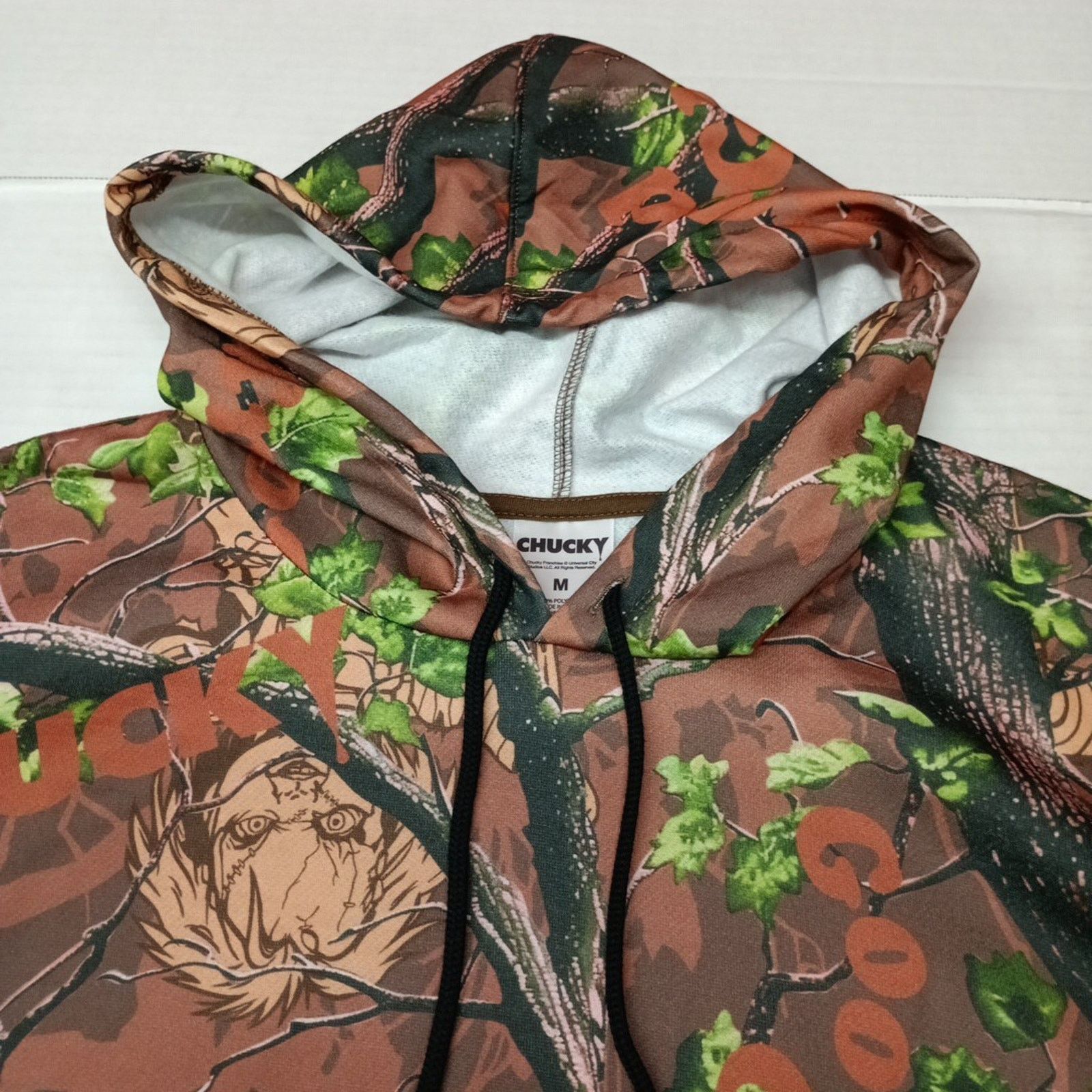 Other Men's Size M Childs Play Chucky Good Guys Camouflage Hoodie Size US M / EU 48-50 / 2 - 3 Thumbnail