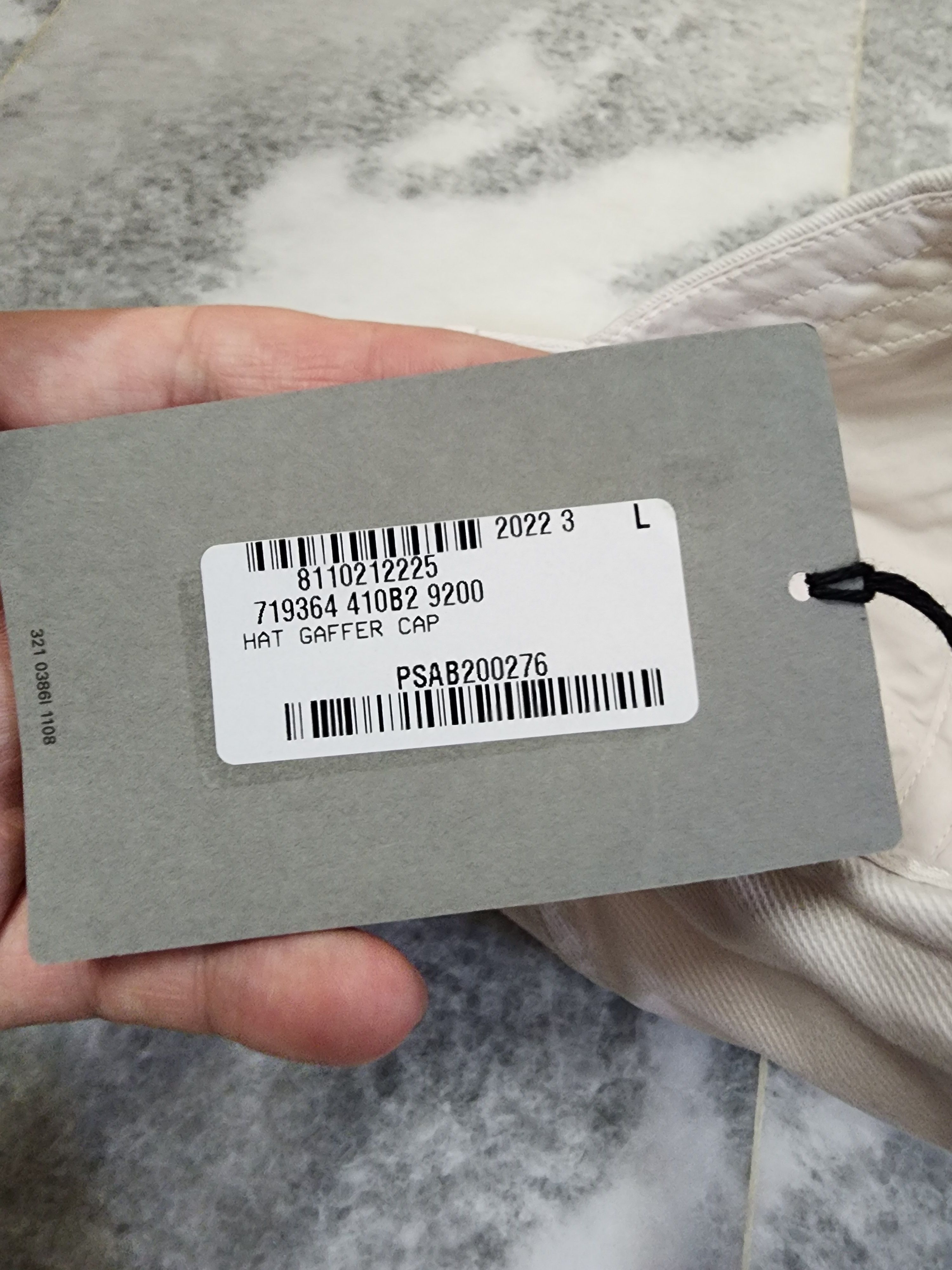 Balenciaga Gaffer Logo Cap Size ONE SIZE - 9 Thumbnail