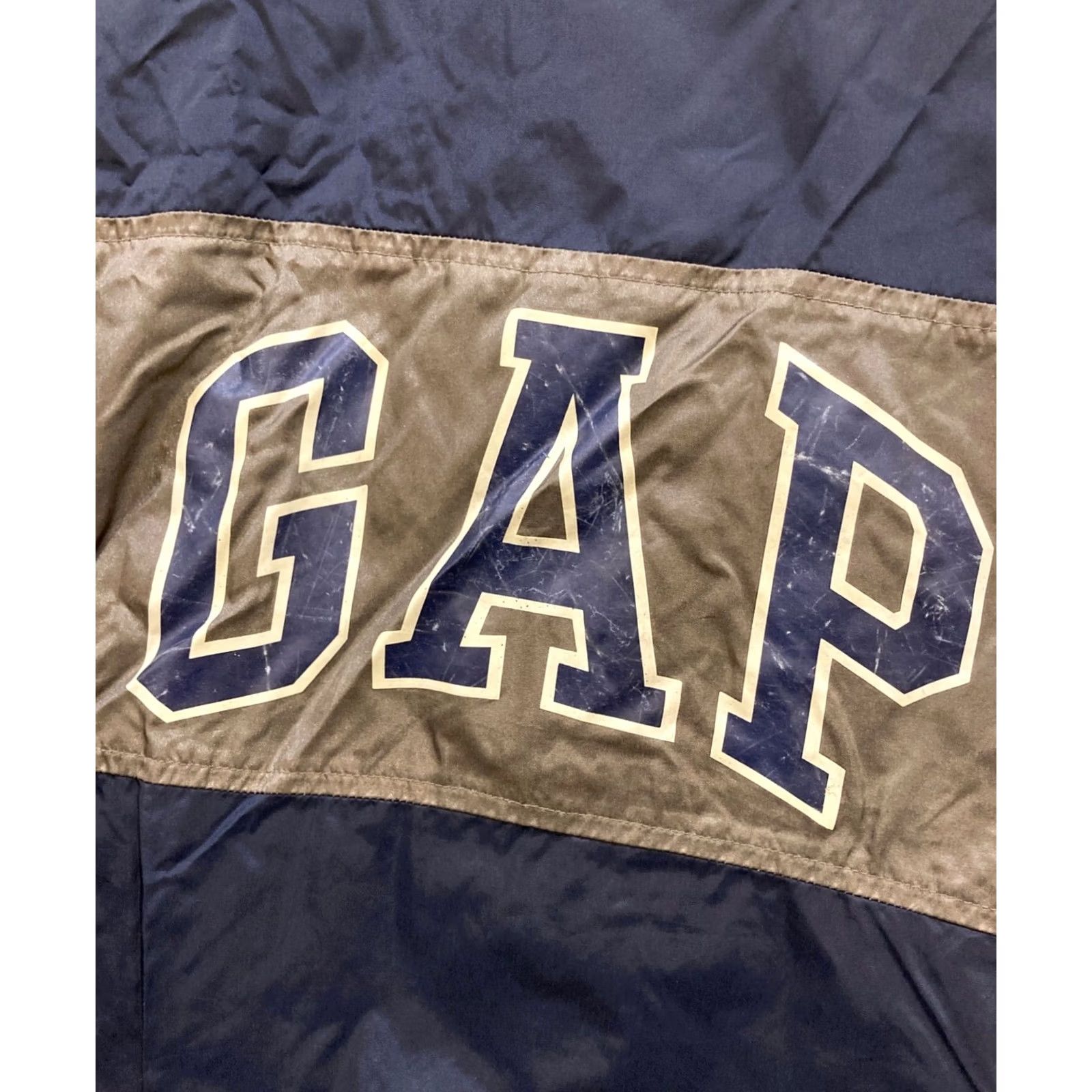 Gap OLD GAP Navy Nylon Jacket M Raglan Sleeve Jacket Men Size US M / EU 48-50 / 2 - 5 Thumbnail