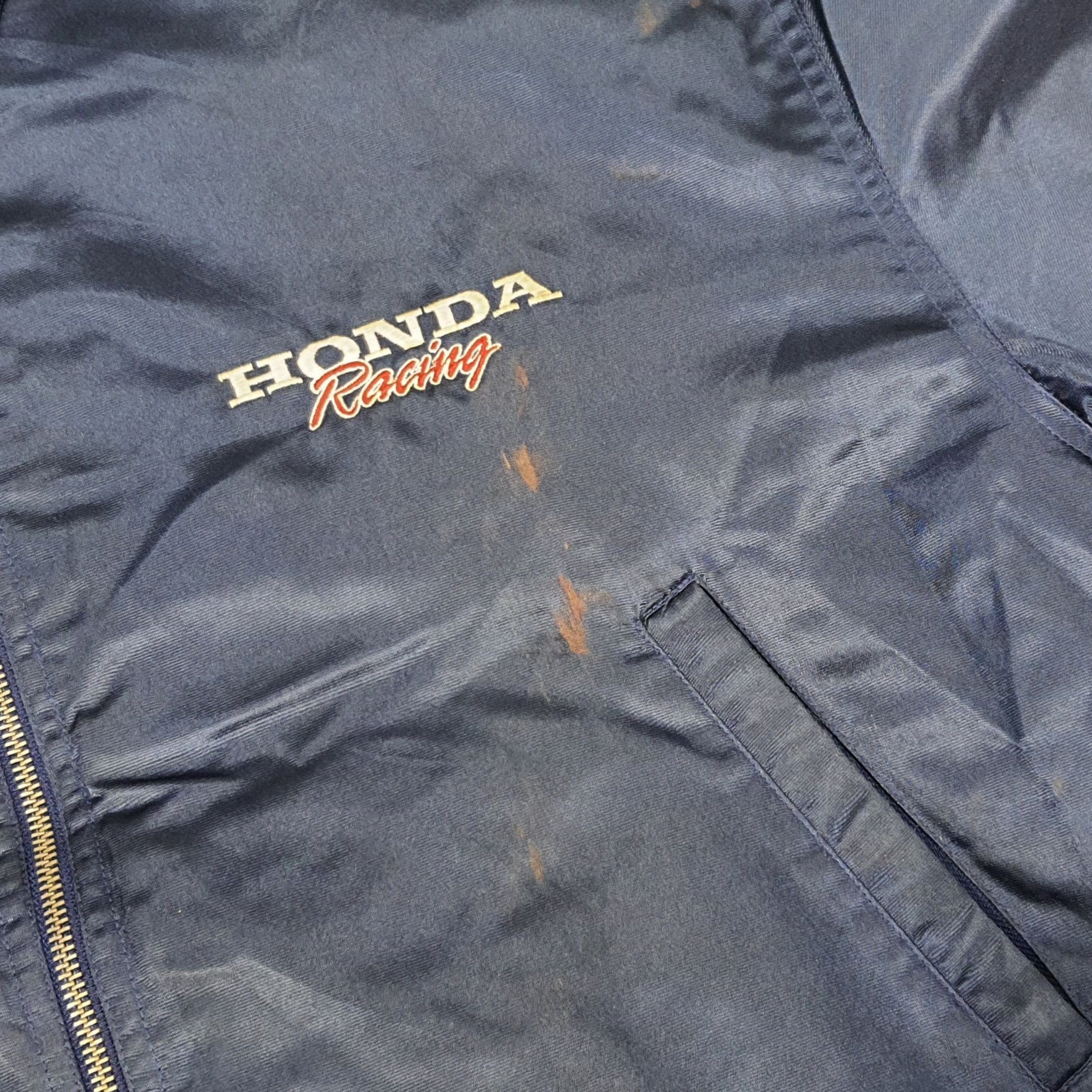 Honda Vintage HONDA US Motorsports Racing Motorcycle Jacket Size US XL / EU 56 / 4 - 14 Thumbnail