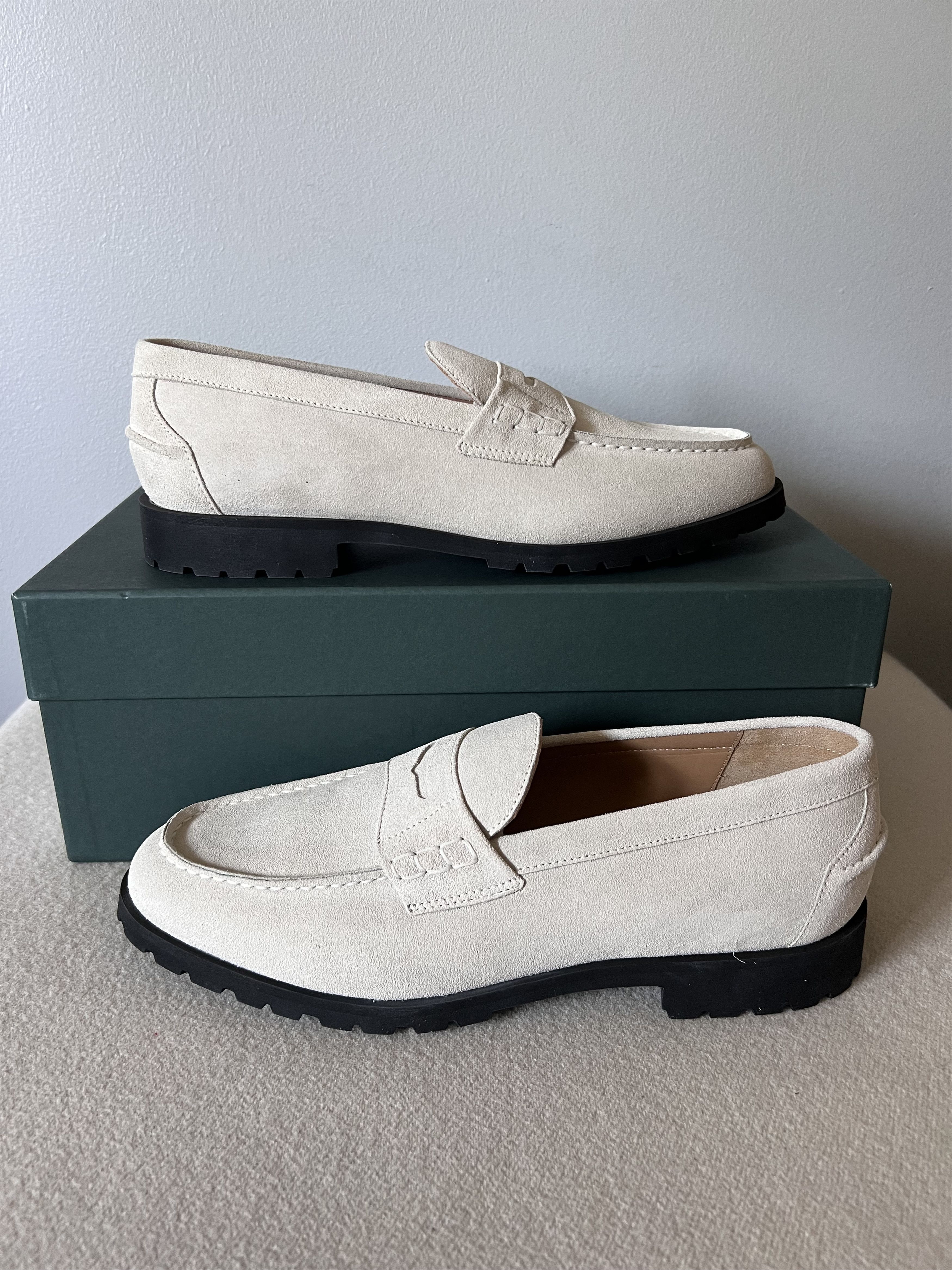 Aime Leon Dore Aime Leon Dore Country Suede Loafer in Bone White Size US 9 / EU 42 - 2 Thumbnail