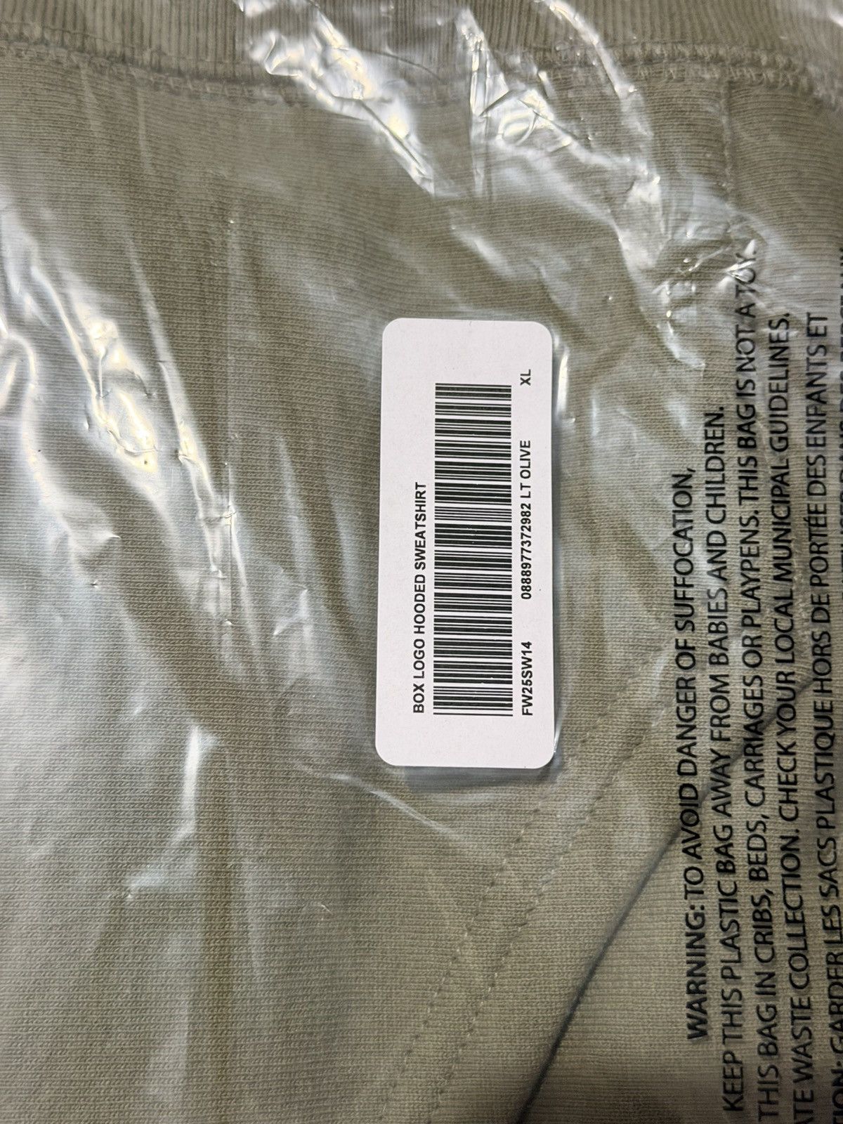 Supreme Supreme Box Logo Hooded Sweatshirt (FW25) Olive size XL Size US XL / EU 56 / 4 - 2 Thumbnail
