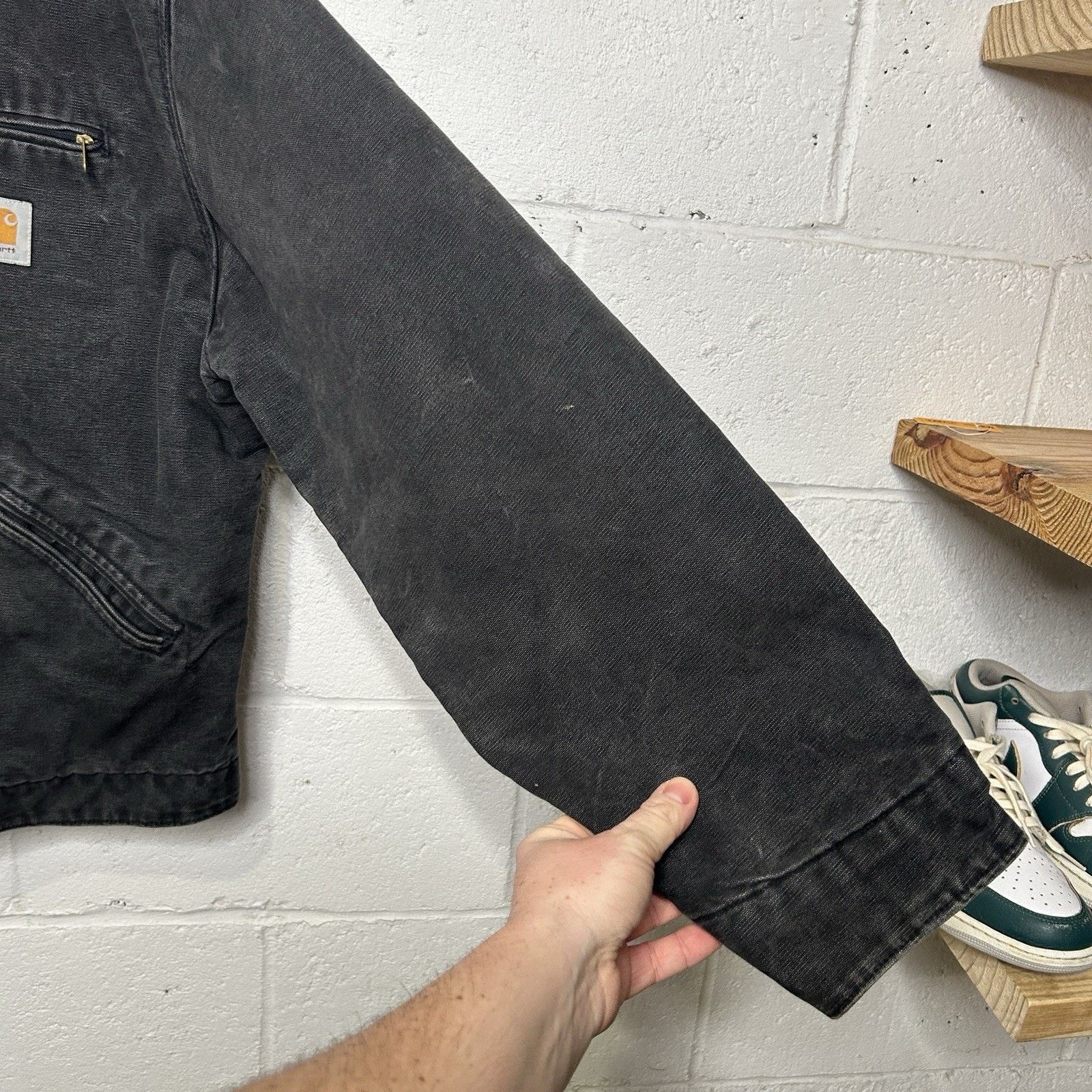 Carhartt Vintage Carhartt Detroit Jacket “Black” West Coast Choppers Size US XL / EU 56 / 4 - 11 Thumbnail