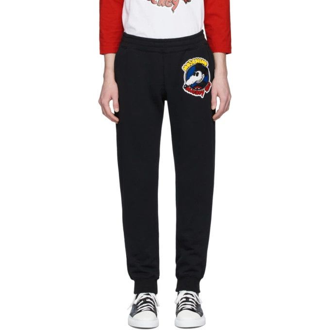 Moschino o1y0225 Jogger & Sweatpant in Black Size US 28 / EU 44 - 1 Thumbnail