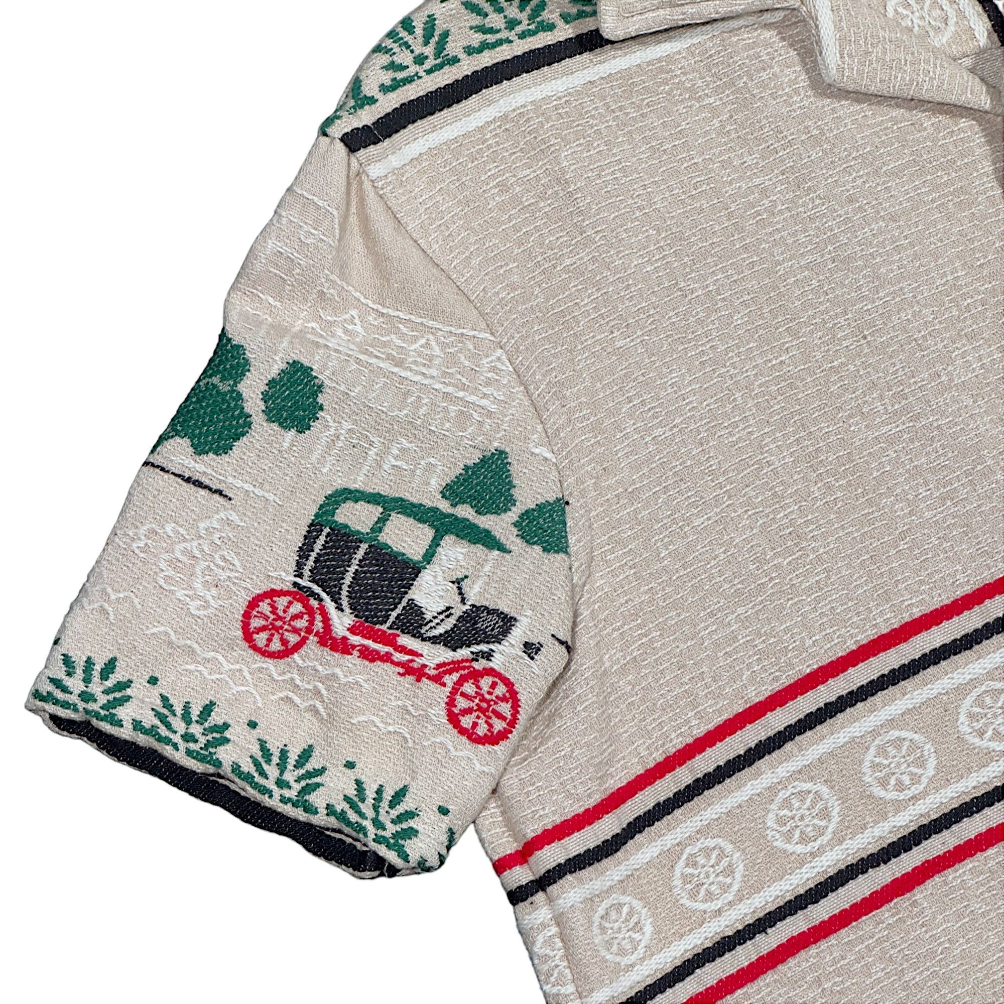 Bode 1/1 Striped Wagon Blanket Shirt Size US M / EU 48-50 / 2 - 3 Thumbnail