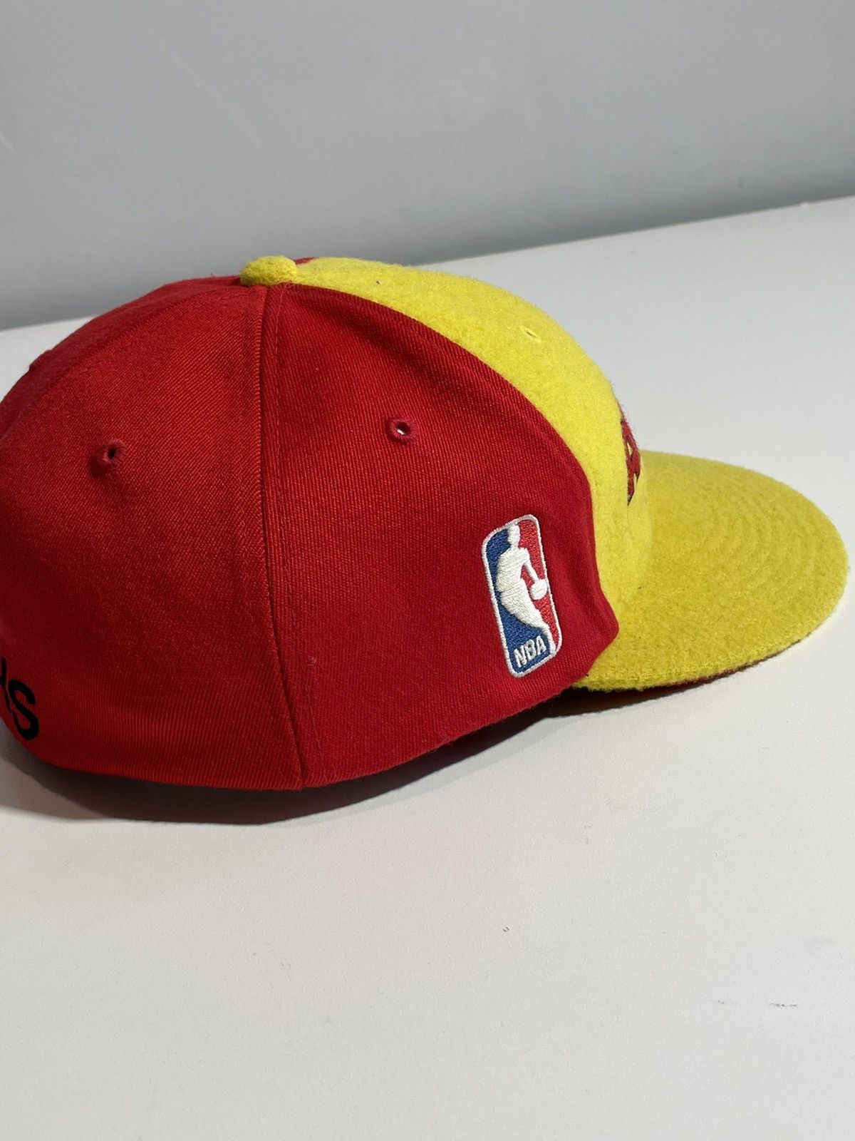 Nike × Vintage Atlanta Hawks Nike Vintage Y2k Streetwear 5 Panel Wool Cap Size 42 - 6 Thumbnail
