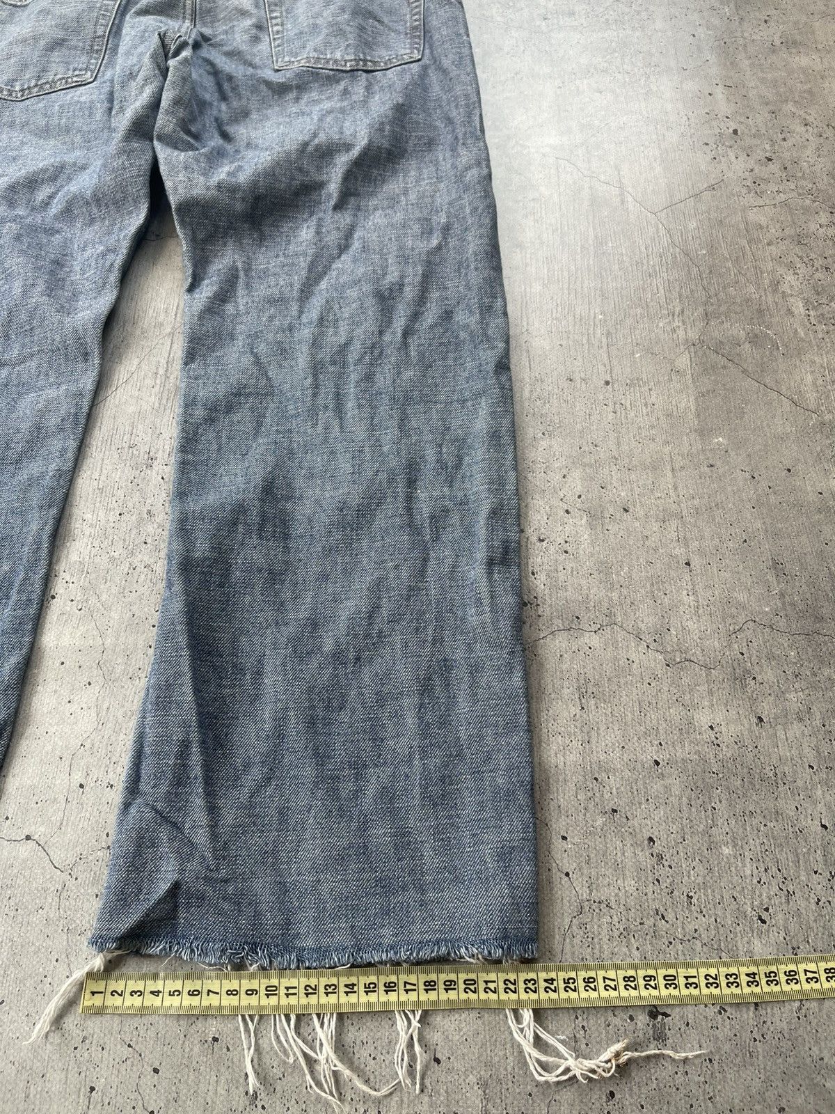 Diesel Vintage Y2K Distressed Avant Garde Diesel Jeans Pants Size US 34 / EU 50 - 2 Thumbnail