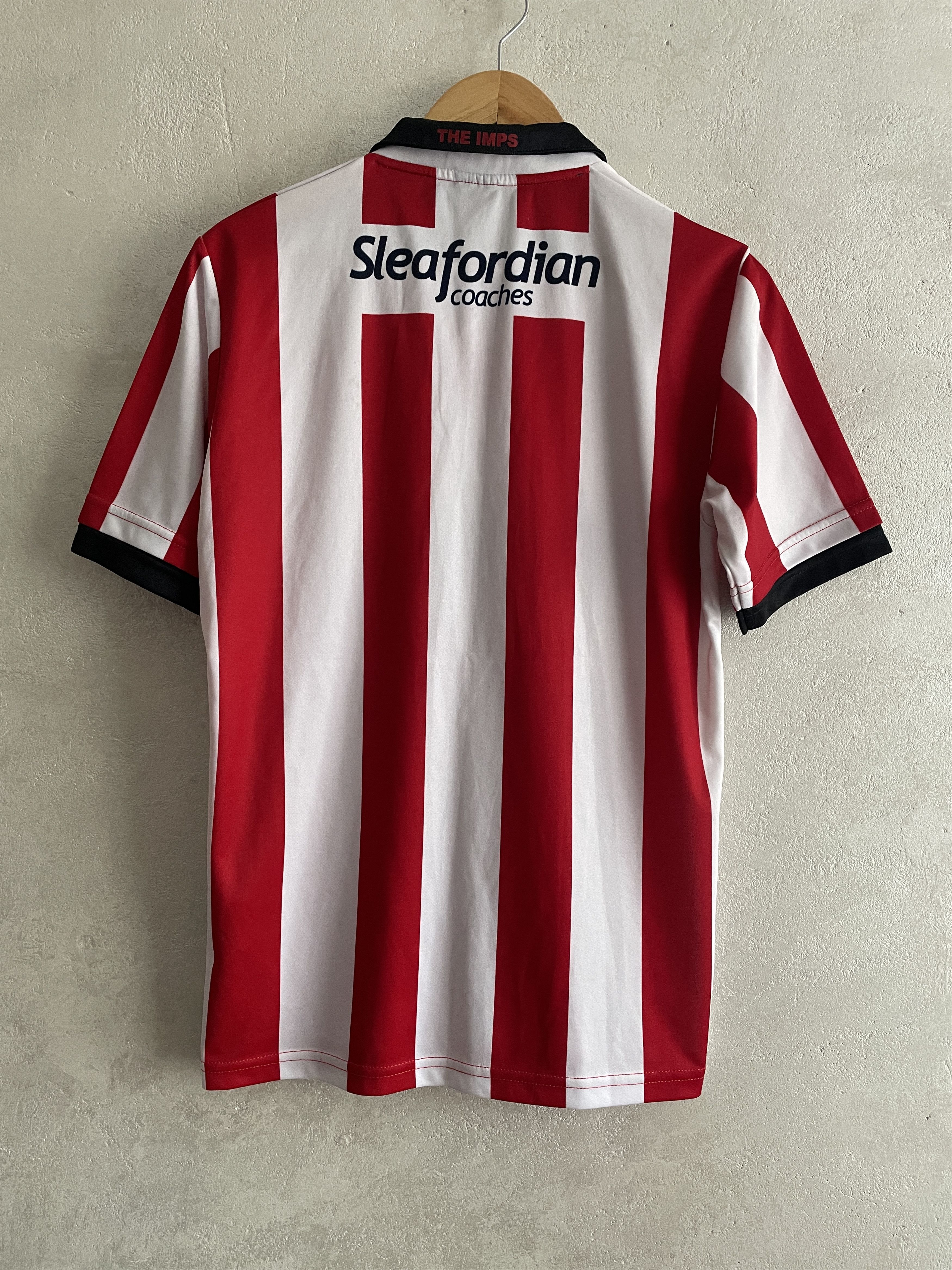 Errea FC Lincoln City Home Kit 2017 2018 Shirt Soccer Jersey Size US M / EU 48-50 / 2 - 2 Thumbnail