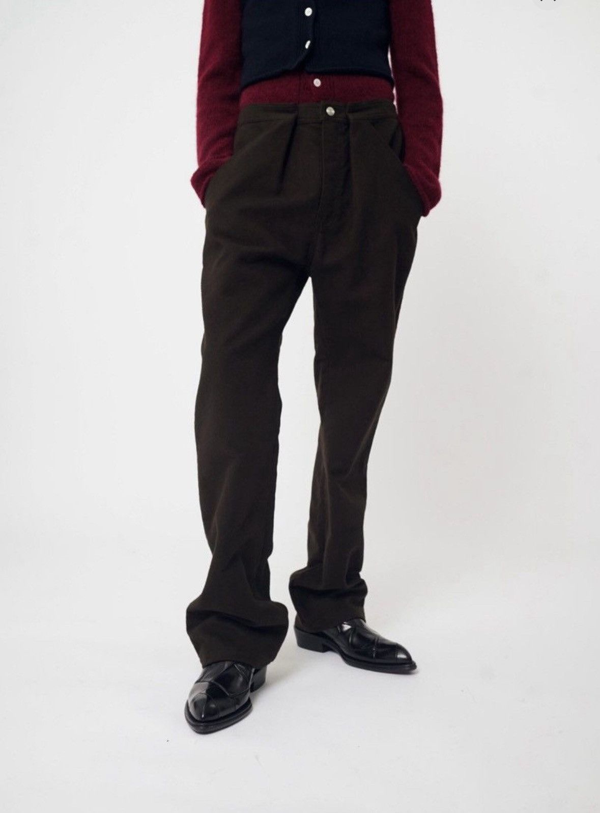 New With Tags Fall-Winter 2024-25 Kean Trouser in Brown