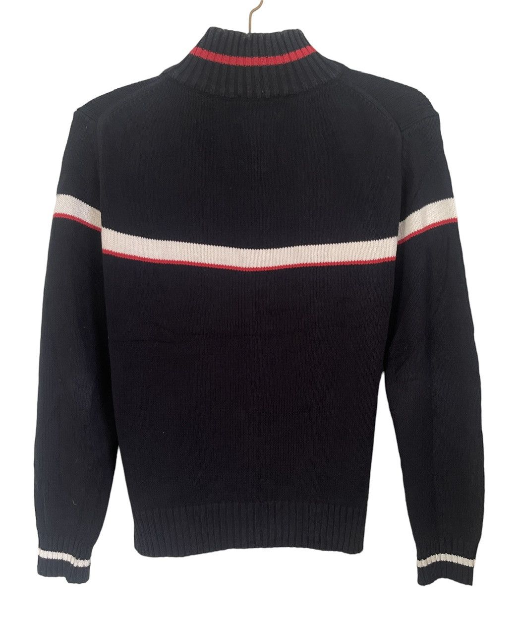 Burberry 🔥 TB Burberry sweater heavy knitted halfzip size L Size US L / EU 52-54 / 3 - 2 Thumbnail