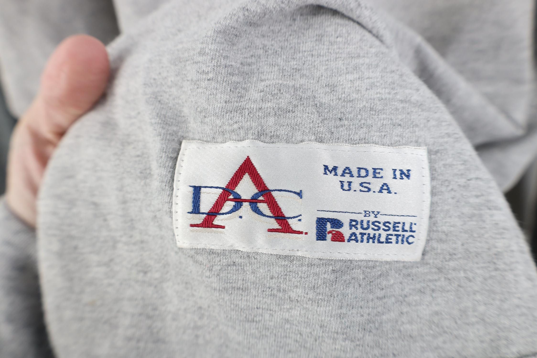 Russell Athletic Vintage 90s Russell Athletic 3/4 Sleeve Raglan T-Shirt USA Size US XL / EU 56 / 4 - 4 Thumbnail