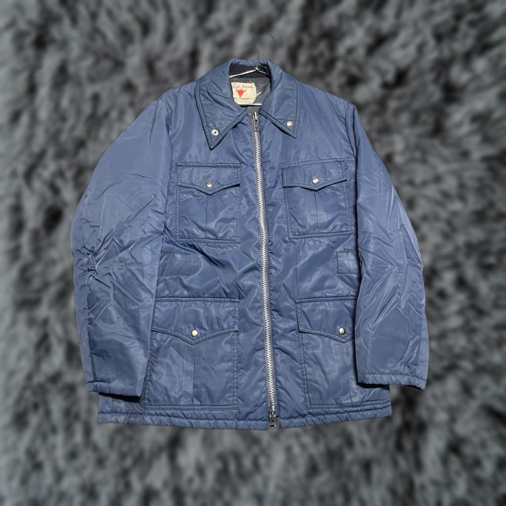 Vintage VINTAGE Field & Stream Gordon Ferguson Puffer Jacket Blue L Mens Hunting Down Nylon Shell Winter Size US L / EU 52-54 / 3 - 1 Thumbnail