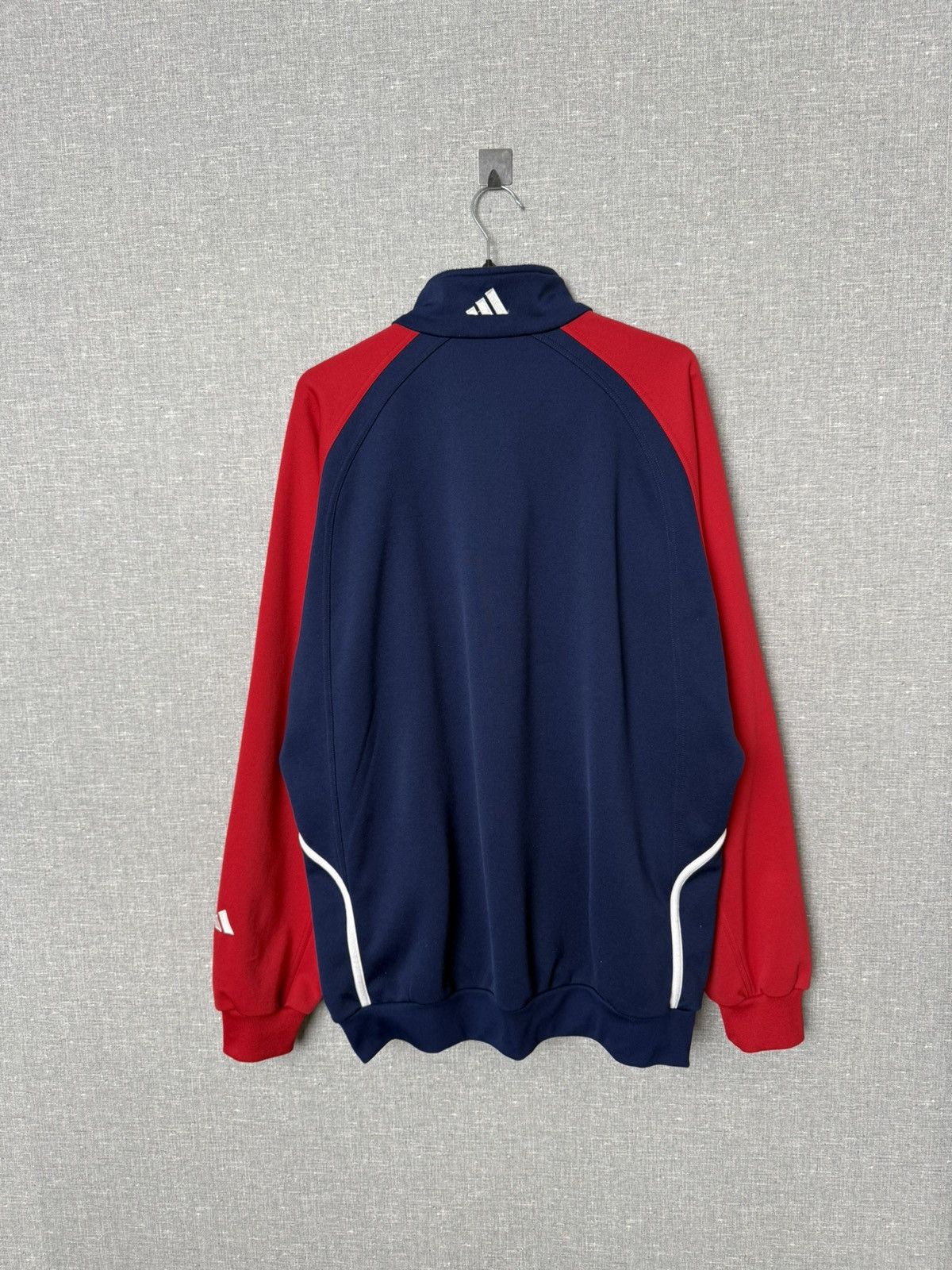 Adidas Vintage Bayern Munich Football Track Top Jacket Quarter Zip Size US L / EU 52-54 / 3 - 11 Thumbnail