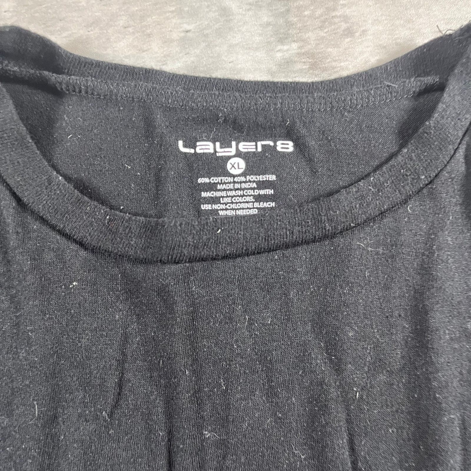 Gildan Black blank shirt Size US XL / EU 56 / 4 - 2 Thumbnail