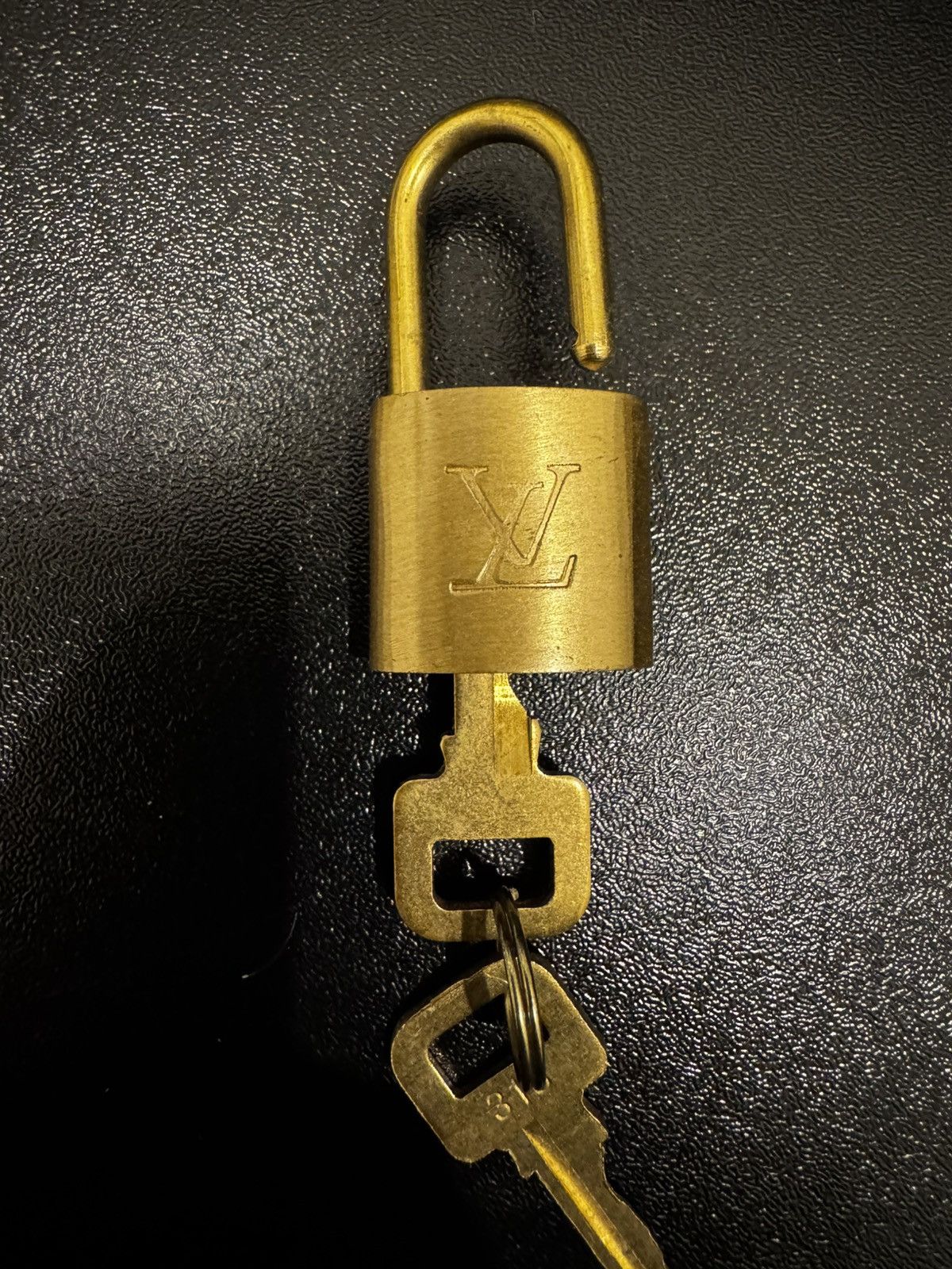 Louis Vuitton Louis Vuitton lock and key necklace pendent ONLY 