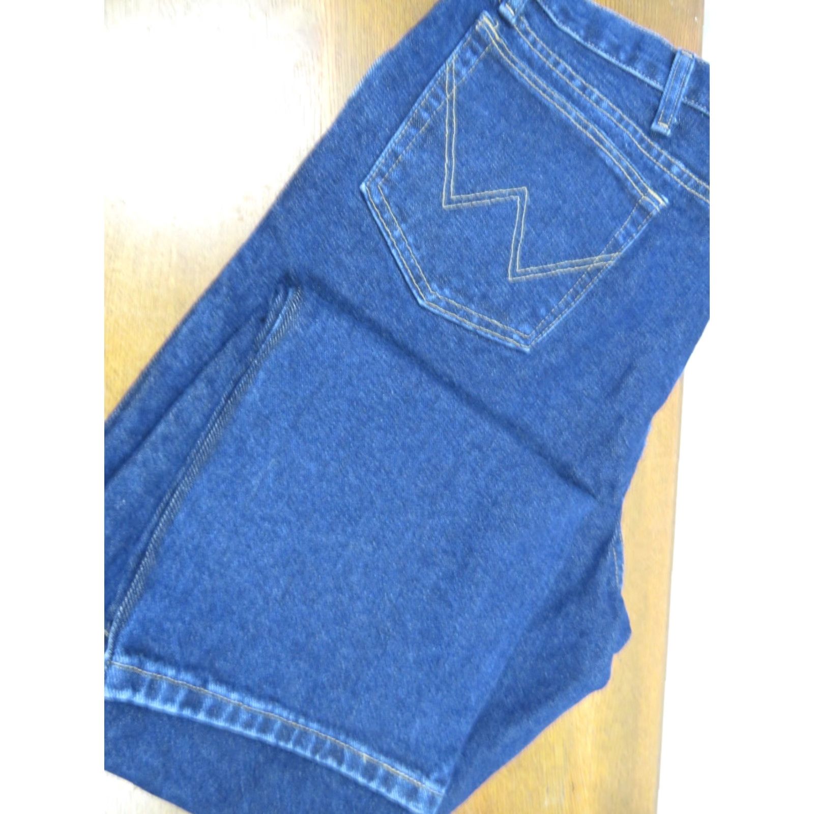 Wrangler NOS With tags Wrangler Relaxed Fit Ranch farm jeans 40X32 dark blue Size US 40 / EU 56 - 5 Thumbnail