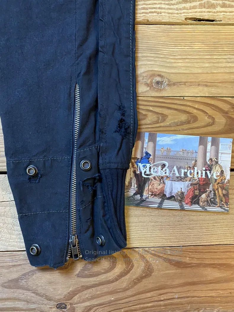 Greg Lauren Greg Lauren size S Woolen patchwork work pants Size US 27 - 3 Thumbnail