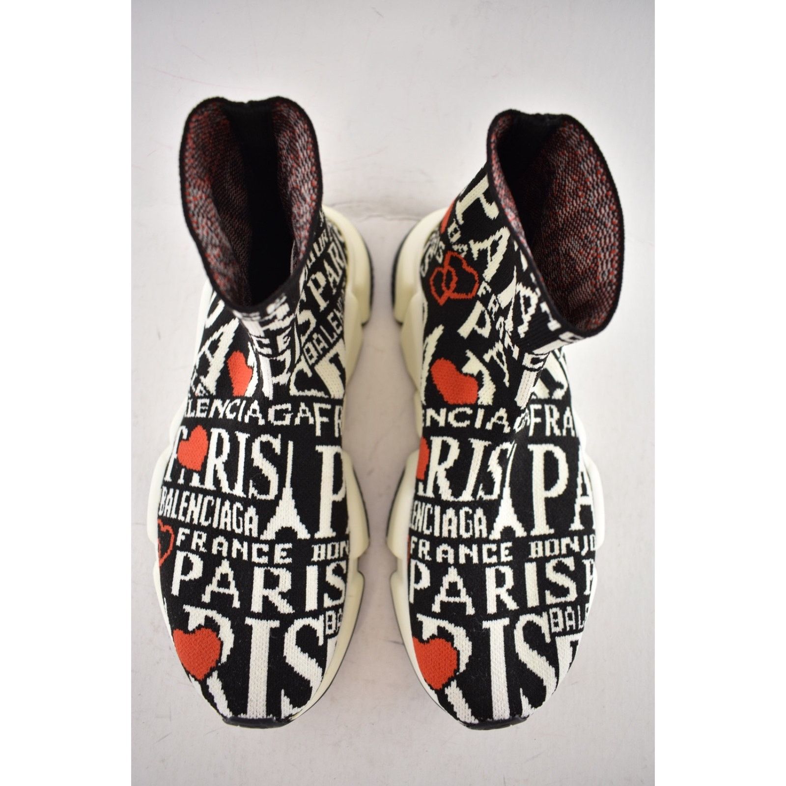 Balenciaga Women's Speed Sock Trainer Paris Runner Sneakers Size US 6 / IT 36 - 7 Thumbnail