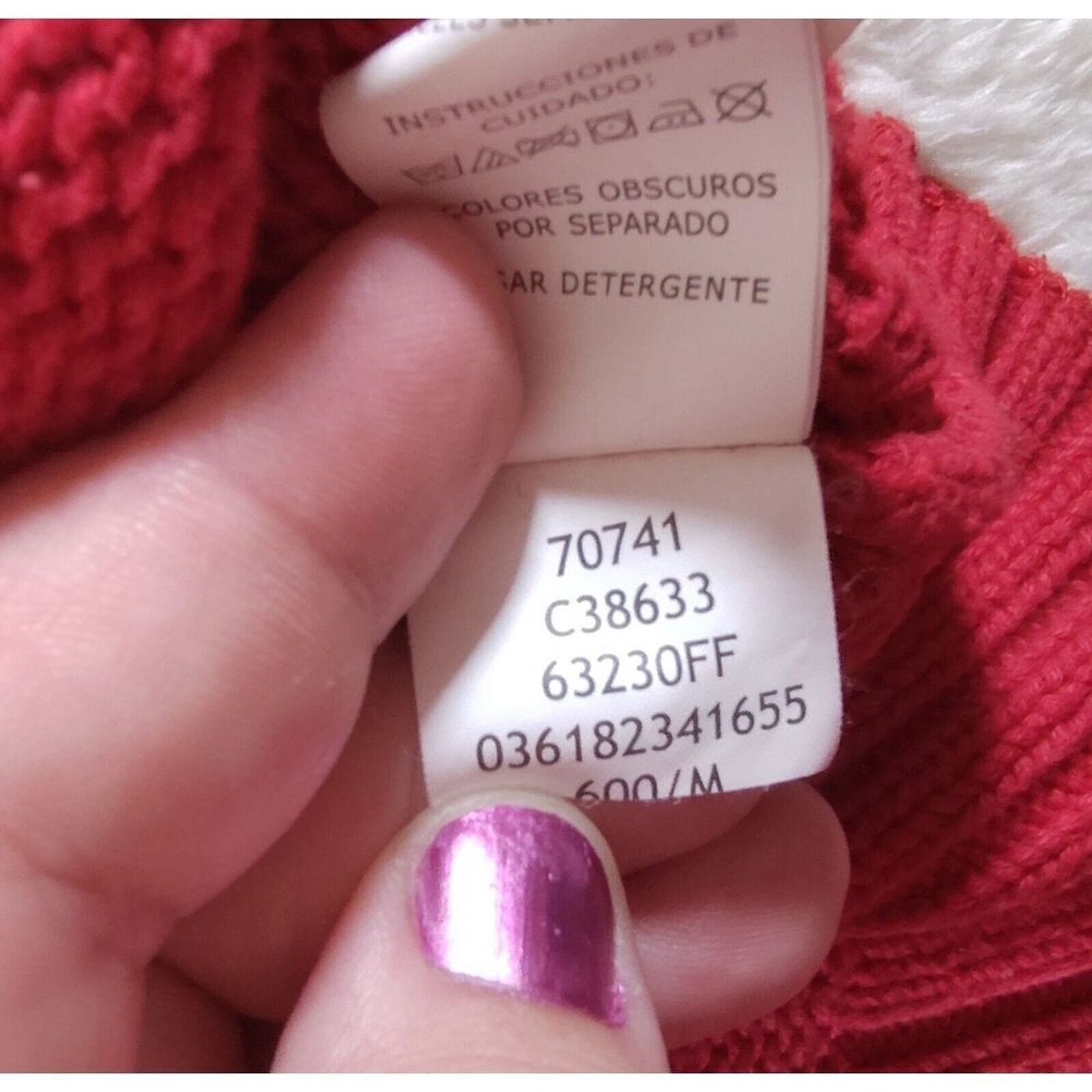 Chaps CHAPS RALPH LAUREN 90'S VINTAGE SWEATER 1/4 Zip Medium Red Size US M / EU 48-50 / 2 - 11 Thumbnail
