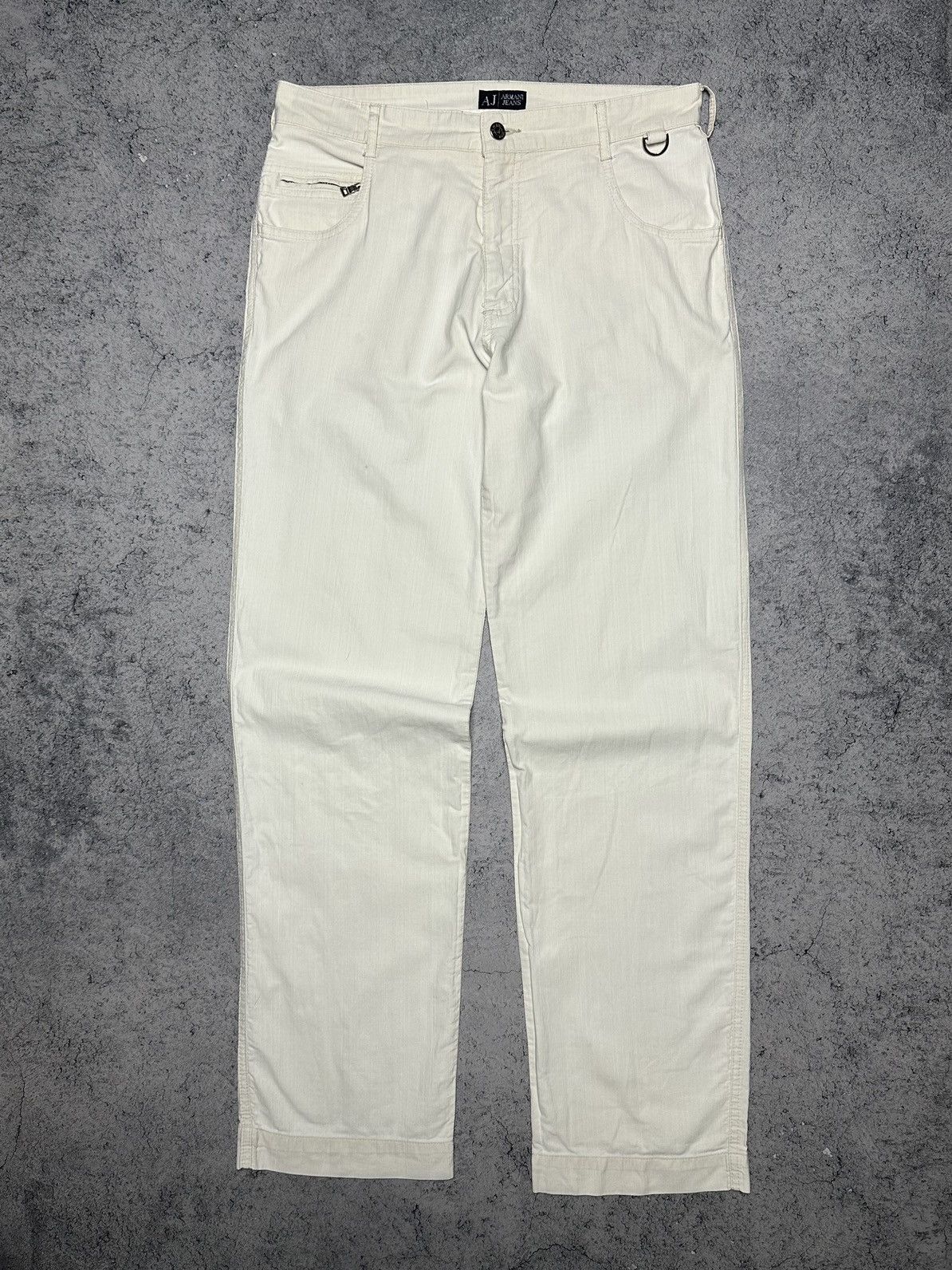 Giorgio Armani Vintage Armani Jeans Metal Logo Pants Jeans Size US 33 - 7 Thumbnail