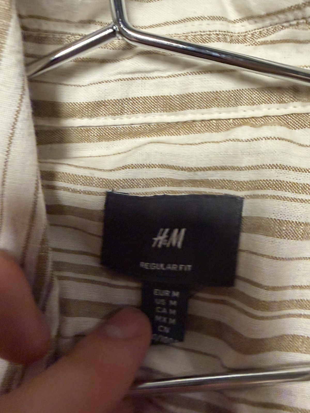 H&M H&M SHIRT Size US M / EU 48-50 / 2 - 3 Thumbnail