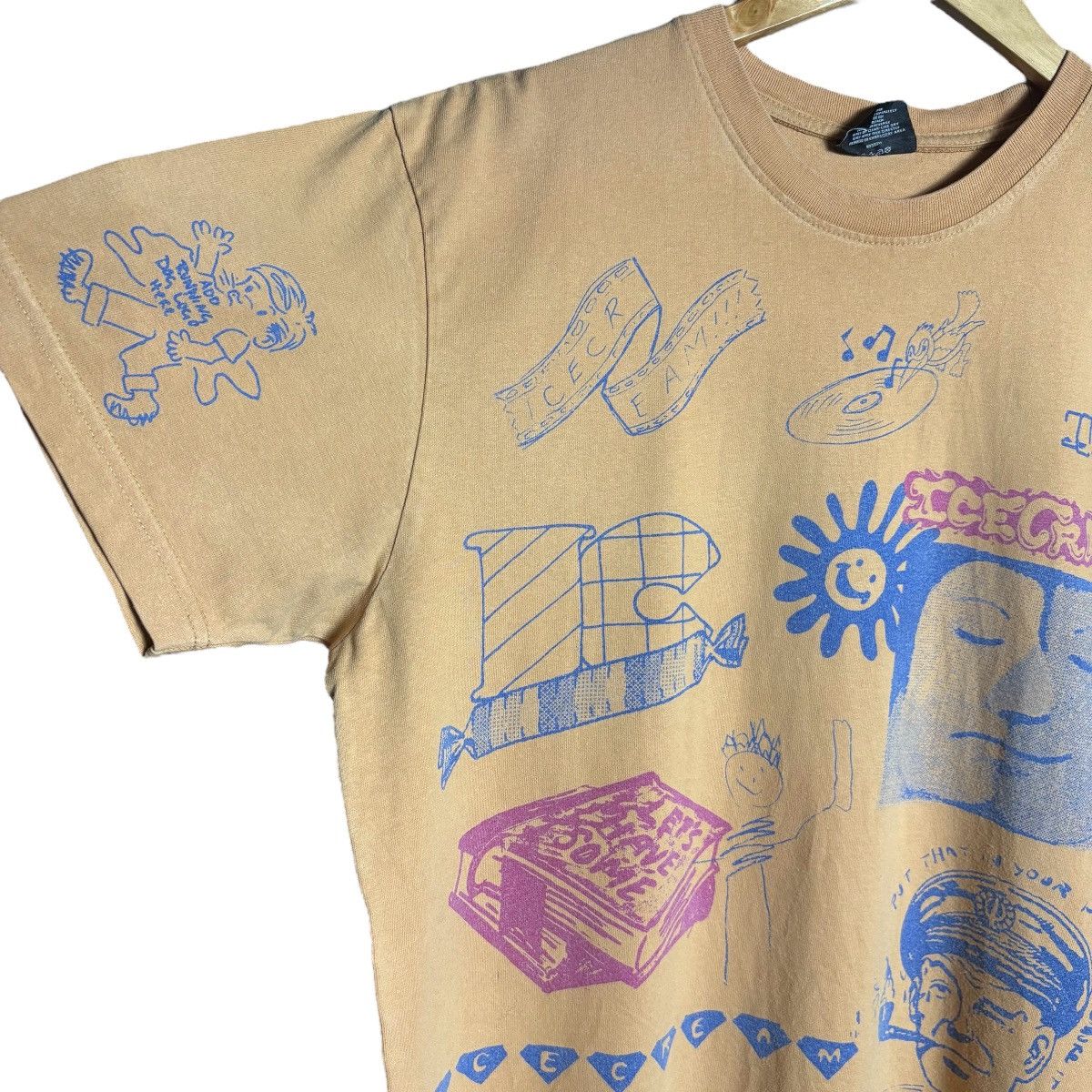 Icecream Billionaire Boys Club Ice Cream BBC All Over Print T-Shirt Size US L / EU 52-54 / 3 - 6 Thumbnail