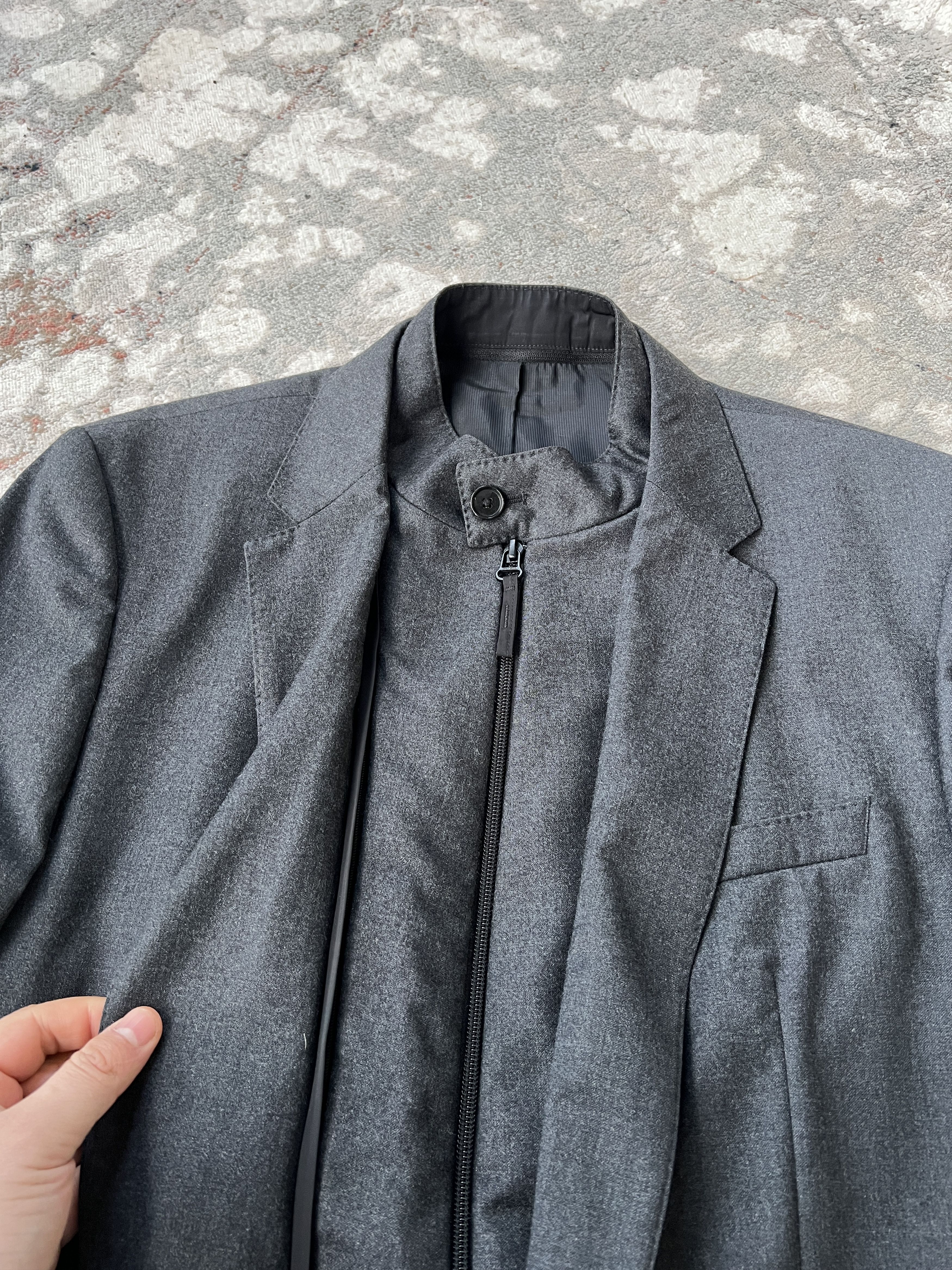Hugo Boss Hugo Boss Lanificio Tesse Biella Blazer Size 44R - 2 Thumbnail