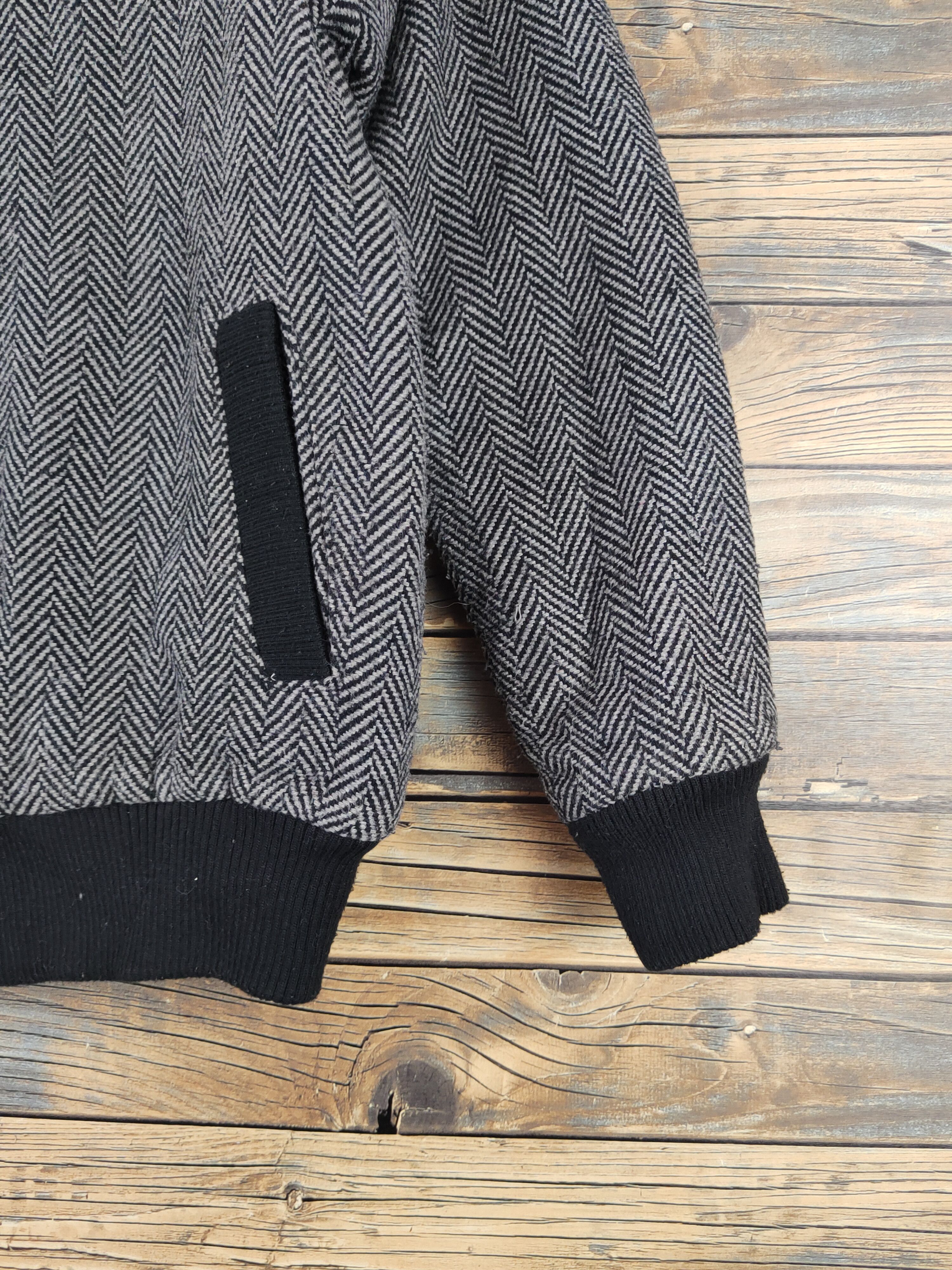 Japanese Brand Cecil McBee Gray Black Wool Jackets #W2244 Size US S / EU 44-46 / 1 - 6 Thumbnail
