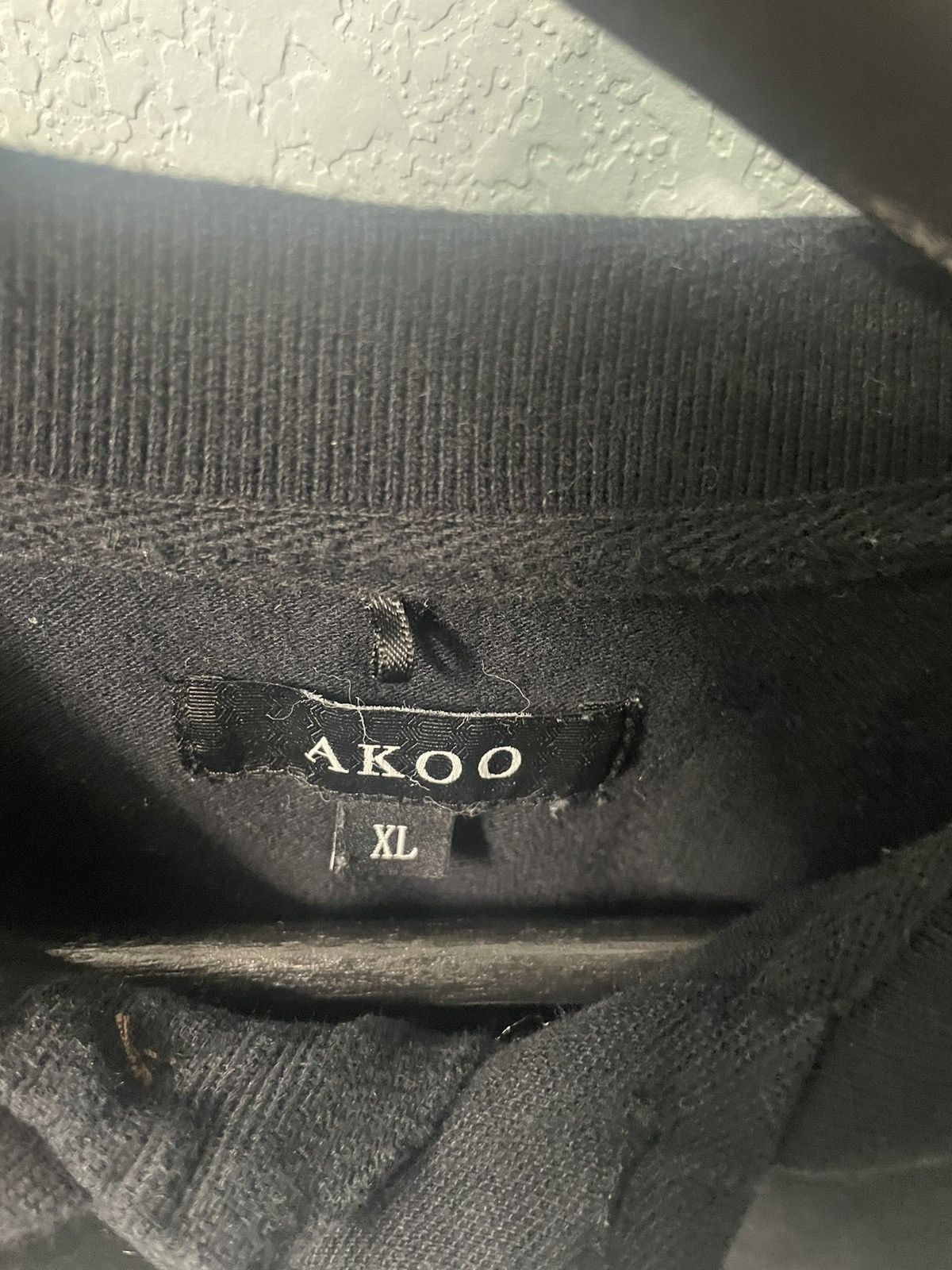 AKOO Vintage Y2K Akoo Polo Shirt Mens Size XL Black Short Sleeve Size US XL / EU 56 / 4 - 2 Thumbnail