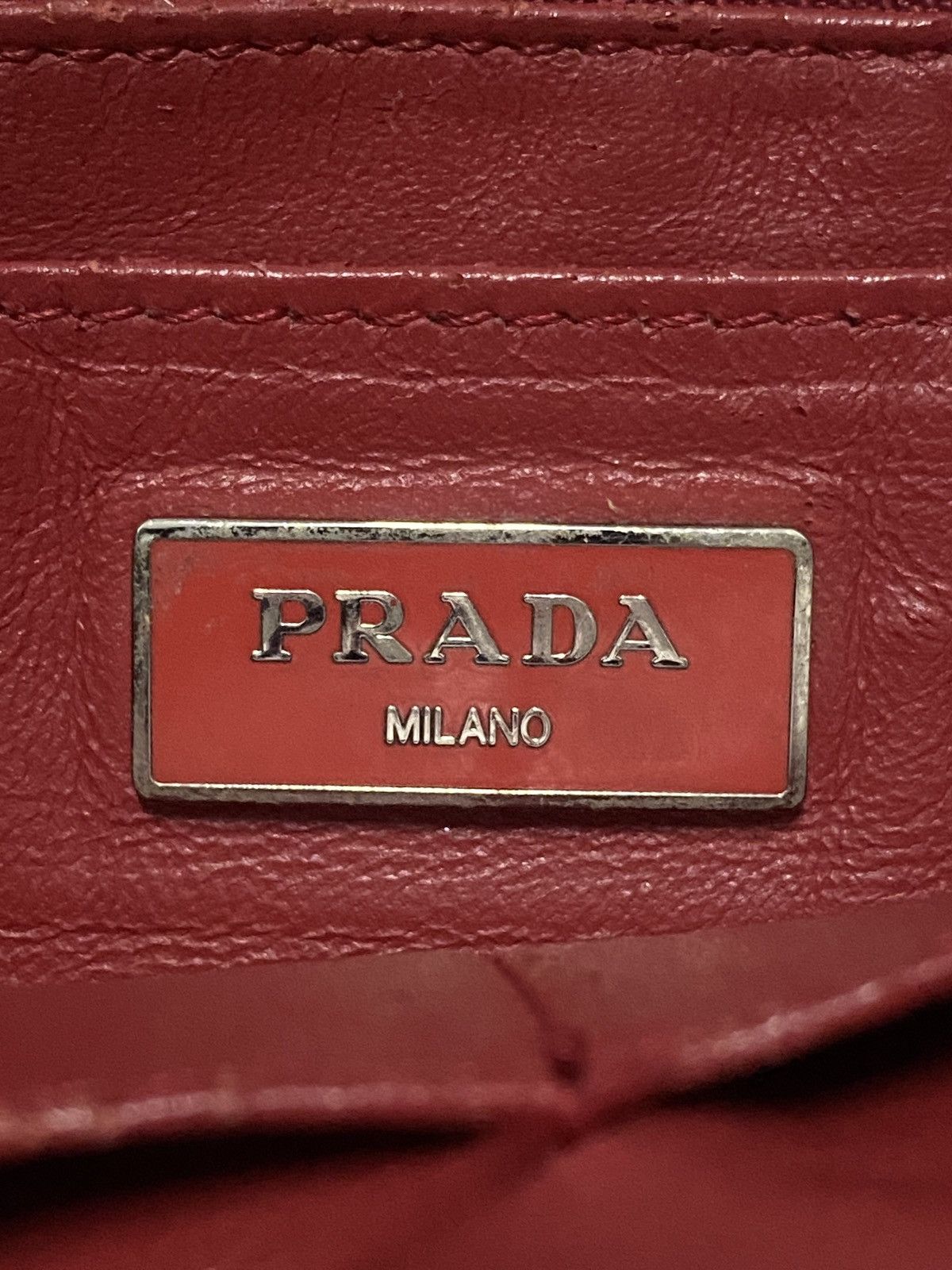 Prada Prada - Rhinestone Runway Piece - Calf Leather Clutch Bag Size ONE SIZE - 15 Thumbnail