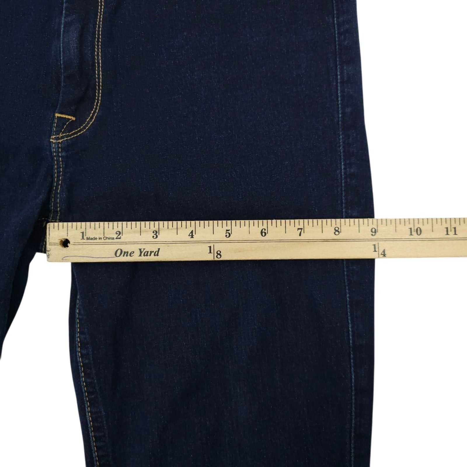 7 For All Mankind 7 For All Mankind Skinny Jeans 31 Dark Wash Blue Denim Size 29" - 6 Thumbnail