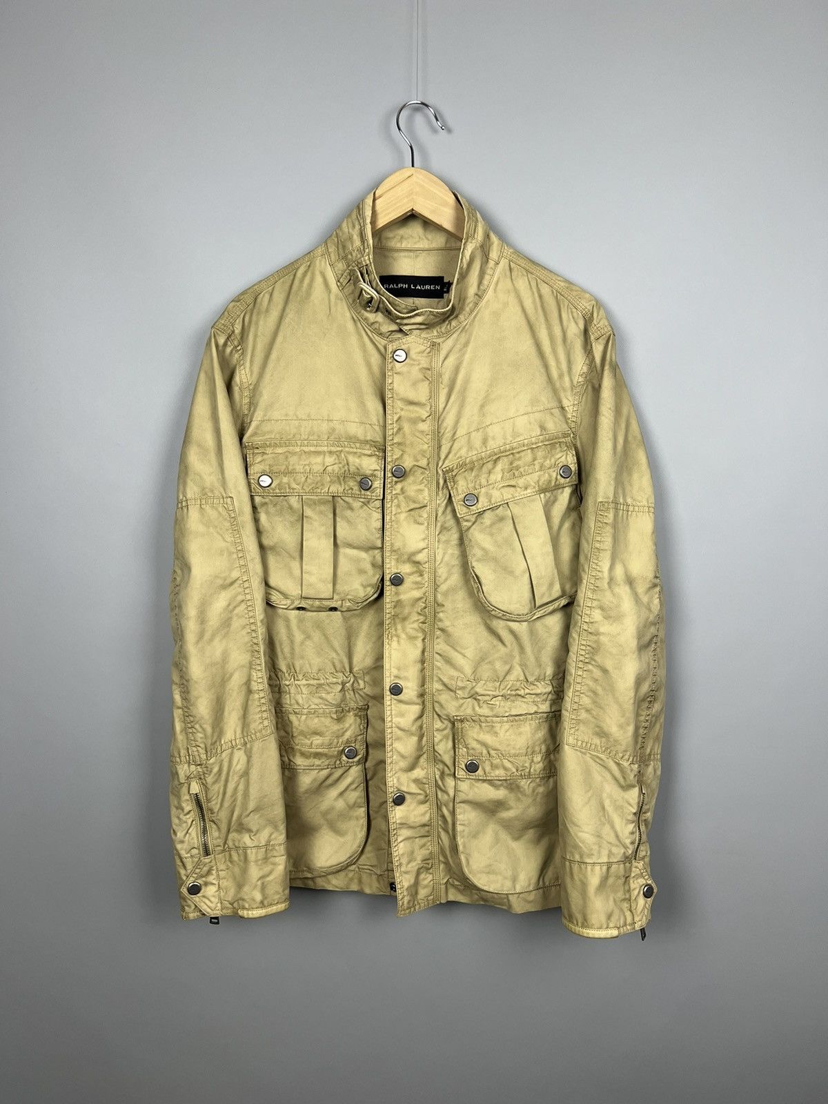 Polo Ralph Lauren (L) POLO RALPH LAUREN Black Label Motorcycle /biker Jacket Size US L / EU 52-54 / 3 - 2 Thumbnail