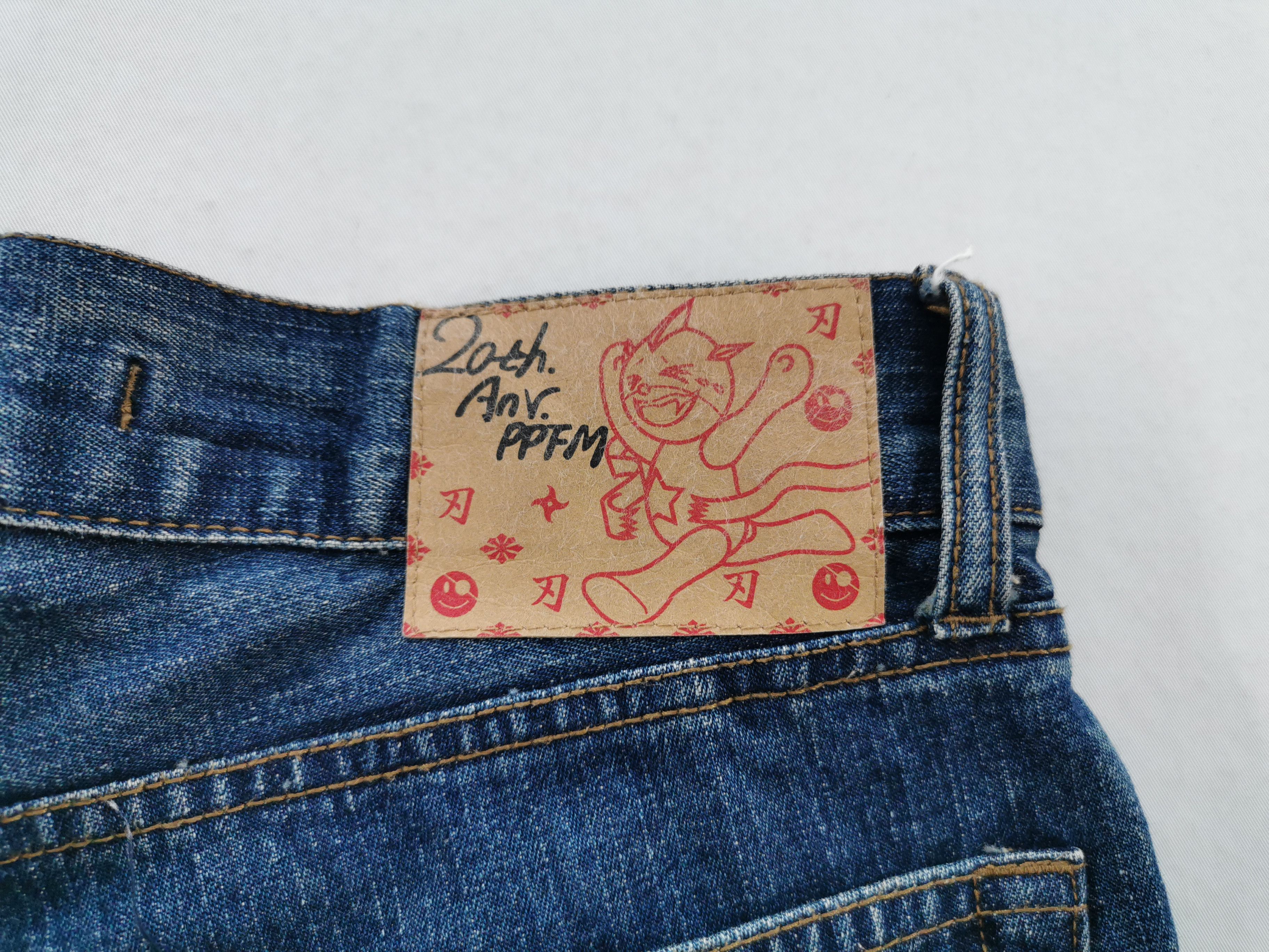 PPFM Vintage 90s PPFM Rock N' Roll Mexico's Old Time Denim Size US 33 - 8 Thumbnail