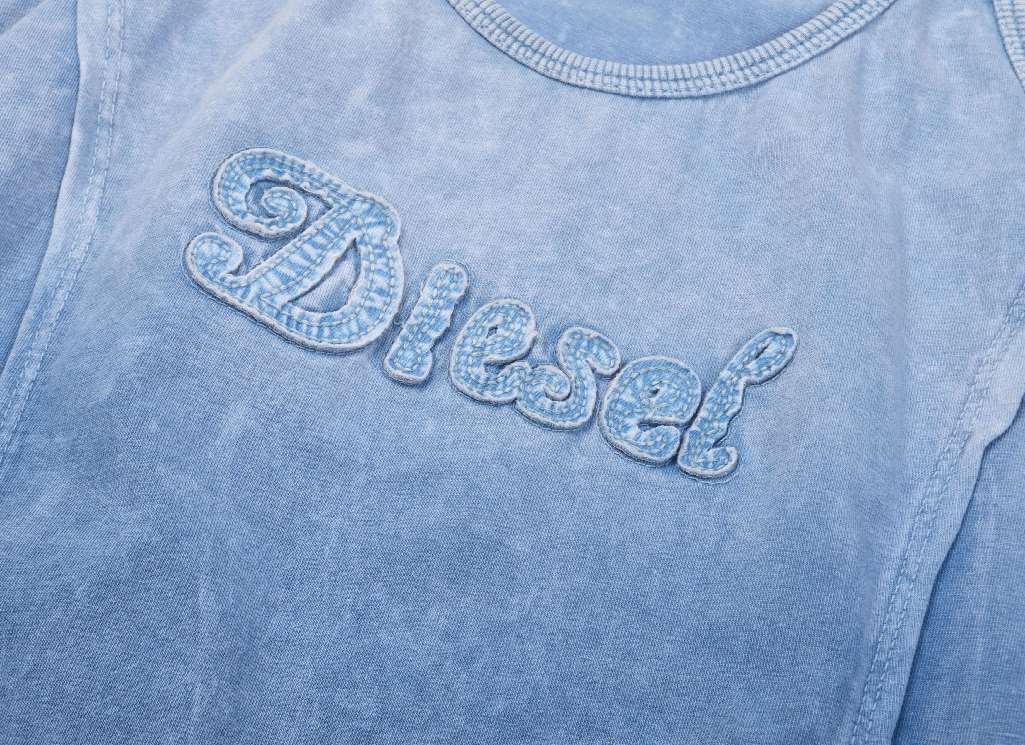 Diesel Vintage Diesel Y2K Grunge Tie Dye Logo Tank Top Size XXL / US 16-18 / IT 52-54 - 6 Thumbnail