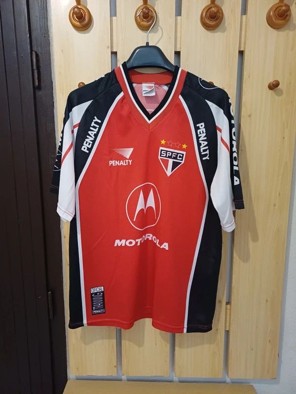 Penalty Rarity: Original São Paulo FC(2000-2001)Training Shirt Size US M / EU 48-50 / 2 - 1 Thumbnail