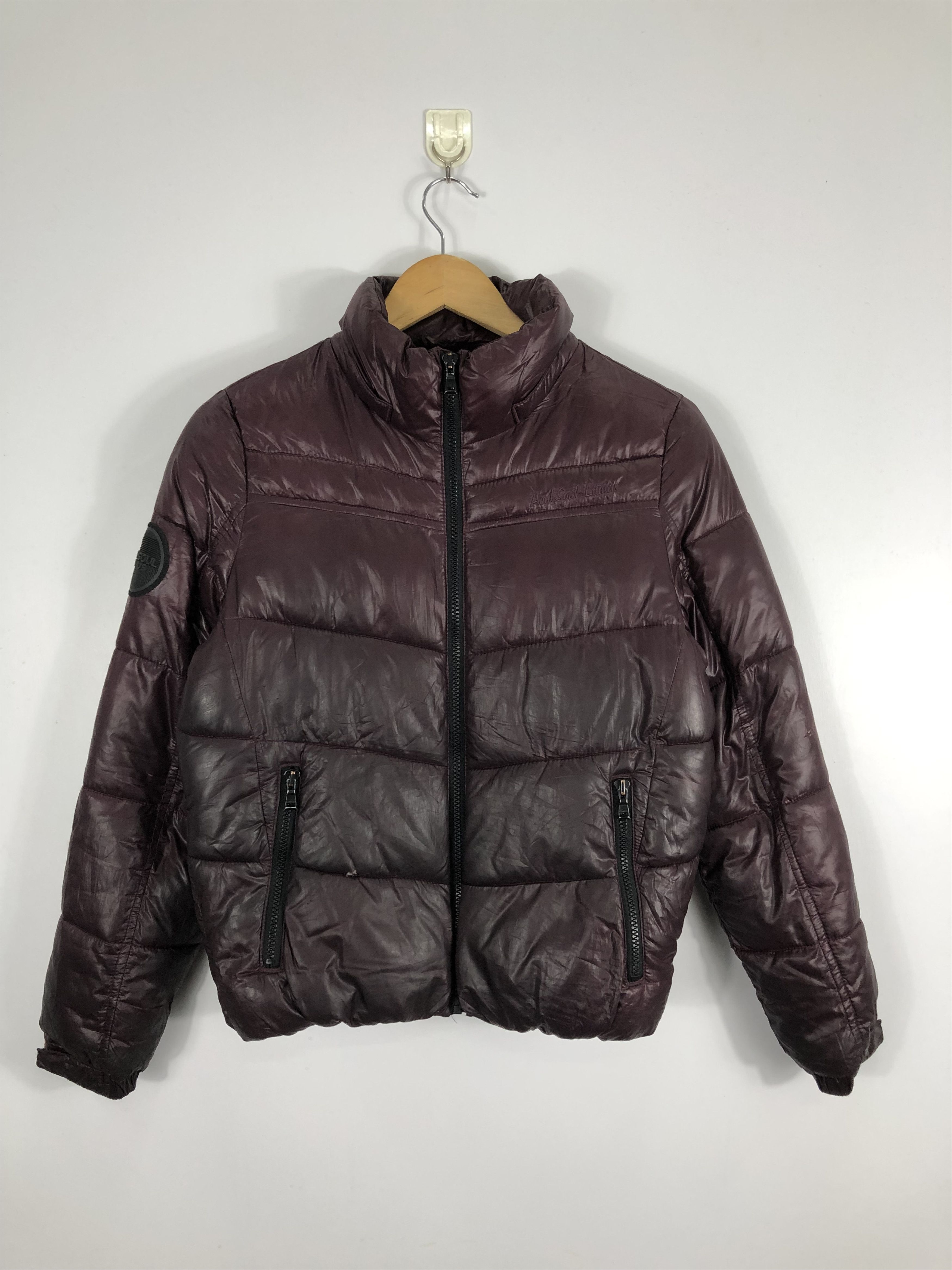 Vintage Vintage Japanese Brand Puffer Jacket Purple J0615 Size US M / EU 48-50 / 2 - 1 Thumbnail