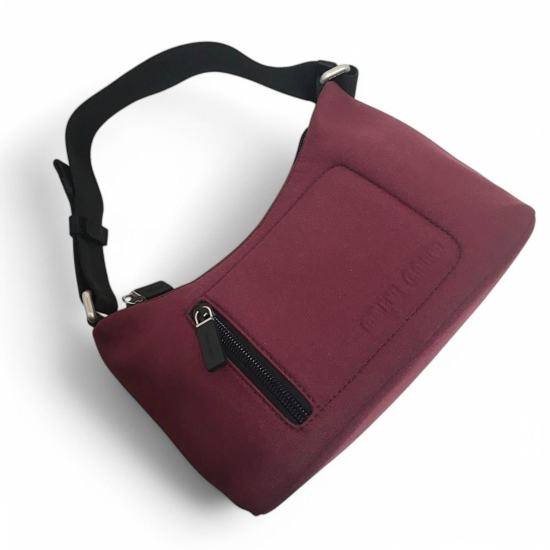 Miu Miu Miu Miu - Red Canvas Handbag Nylon Tech Mini 90s Size ONE SIZE - 5 Thumbnail